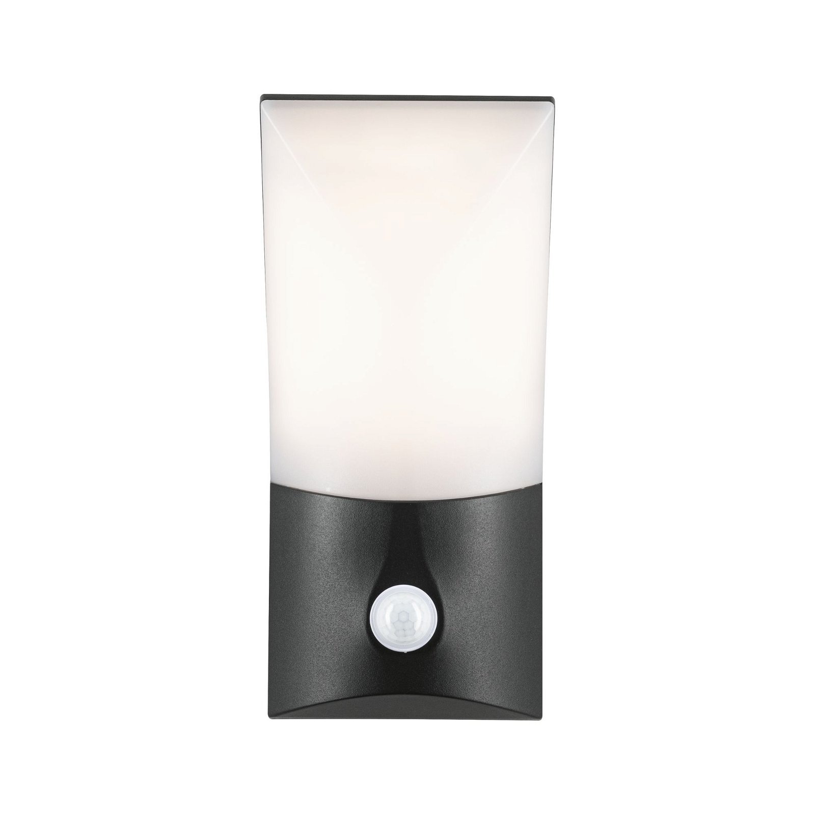 Paulmann LED Außen-Wandleuchte »Adya IP44 120x128mm 3000K 10W 750lm 230V Anthrazit Aluminium«, 1 flammig, Bewegungsmelder