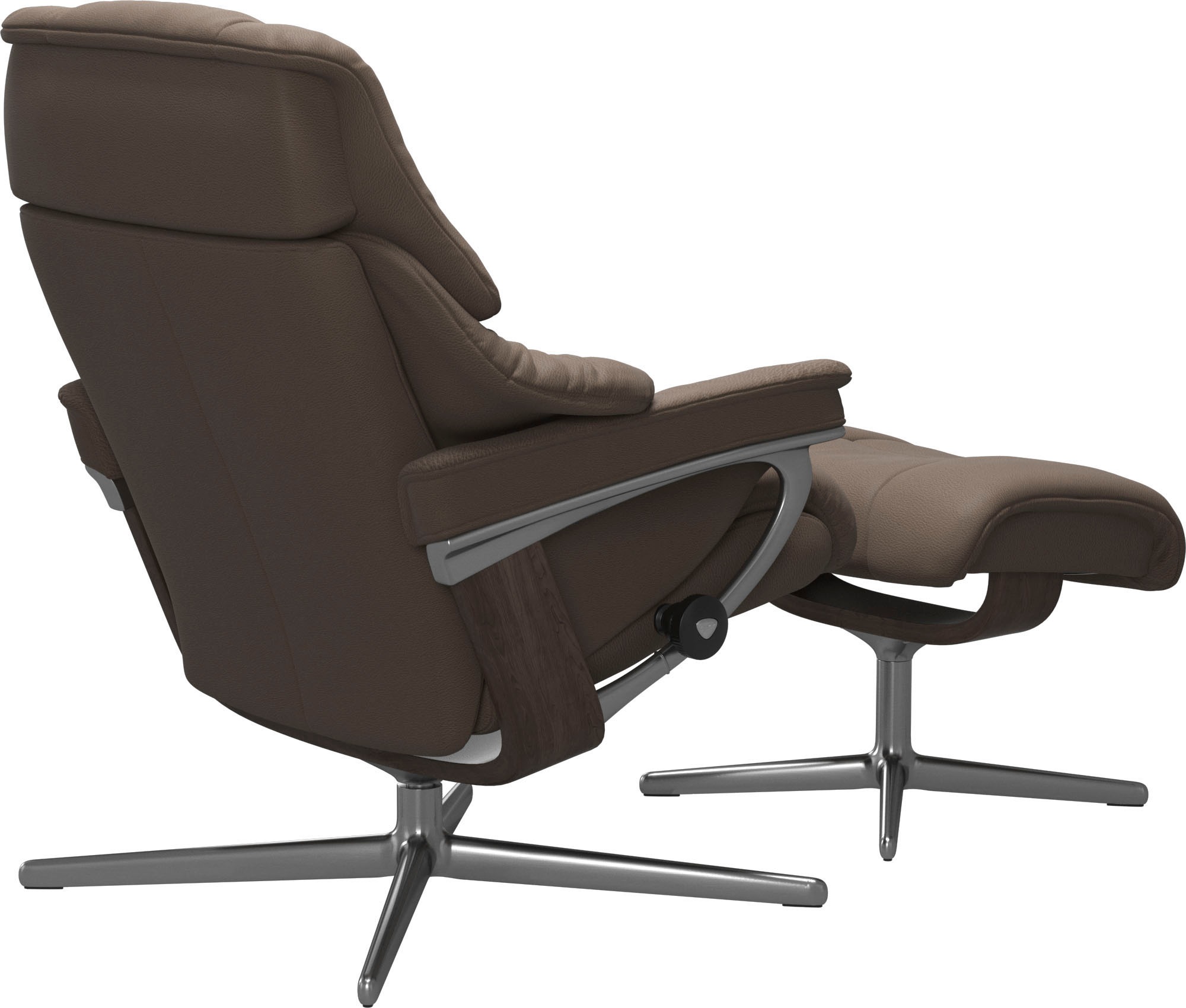 Stressless® Relaxsessel »Reno«, mit Cross Base, Größe S, M & L, Holzakzent Wenge