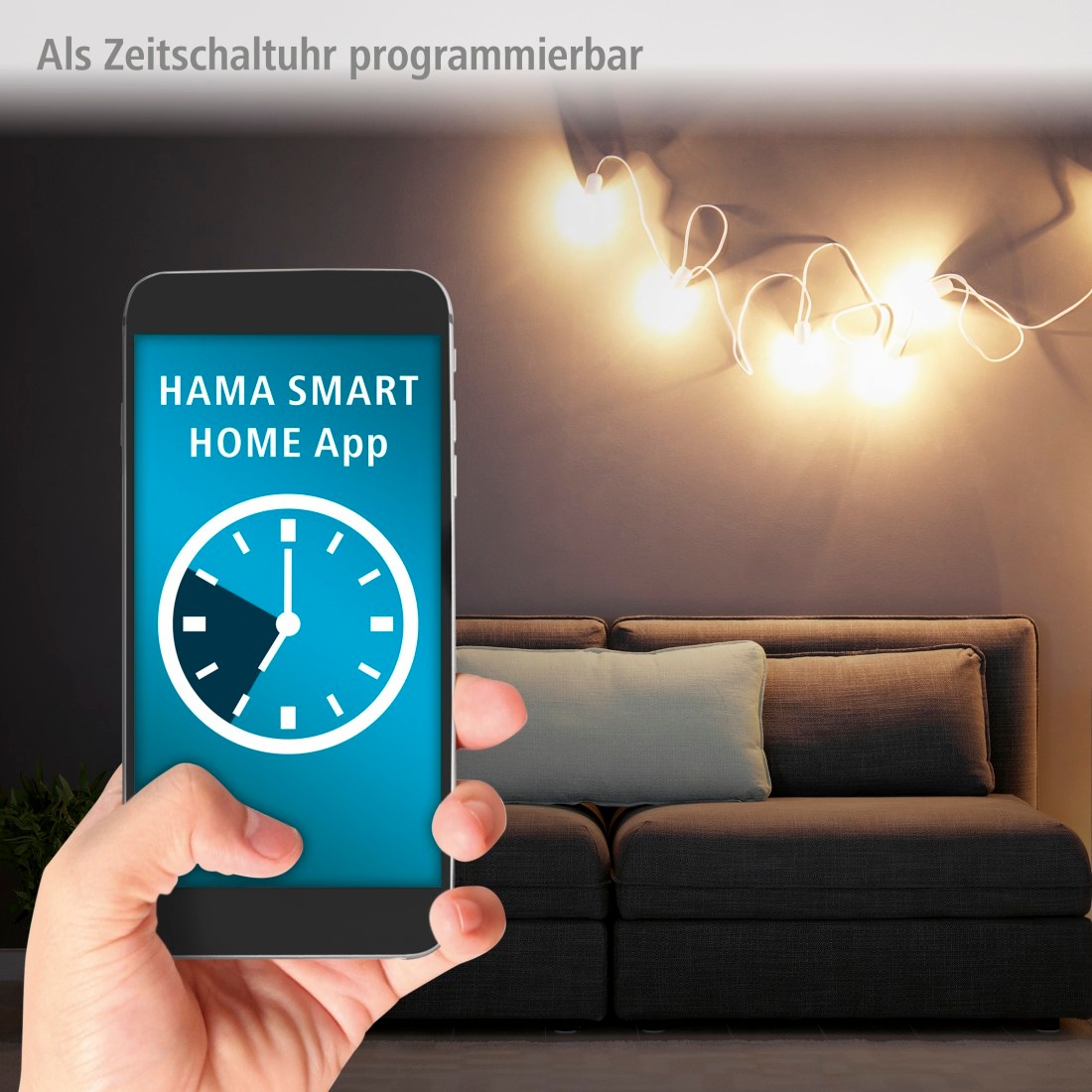 Hama Steckdose »für App und Sprachsteuerung«, ohne Hub