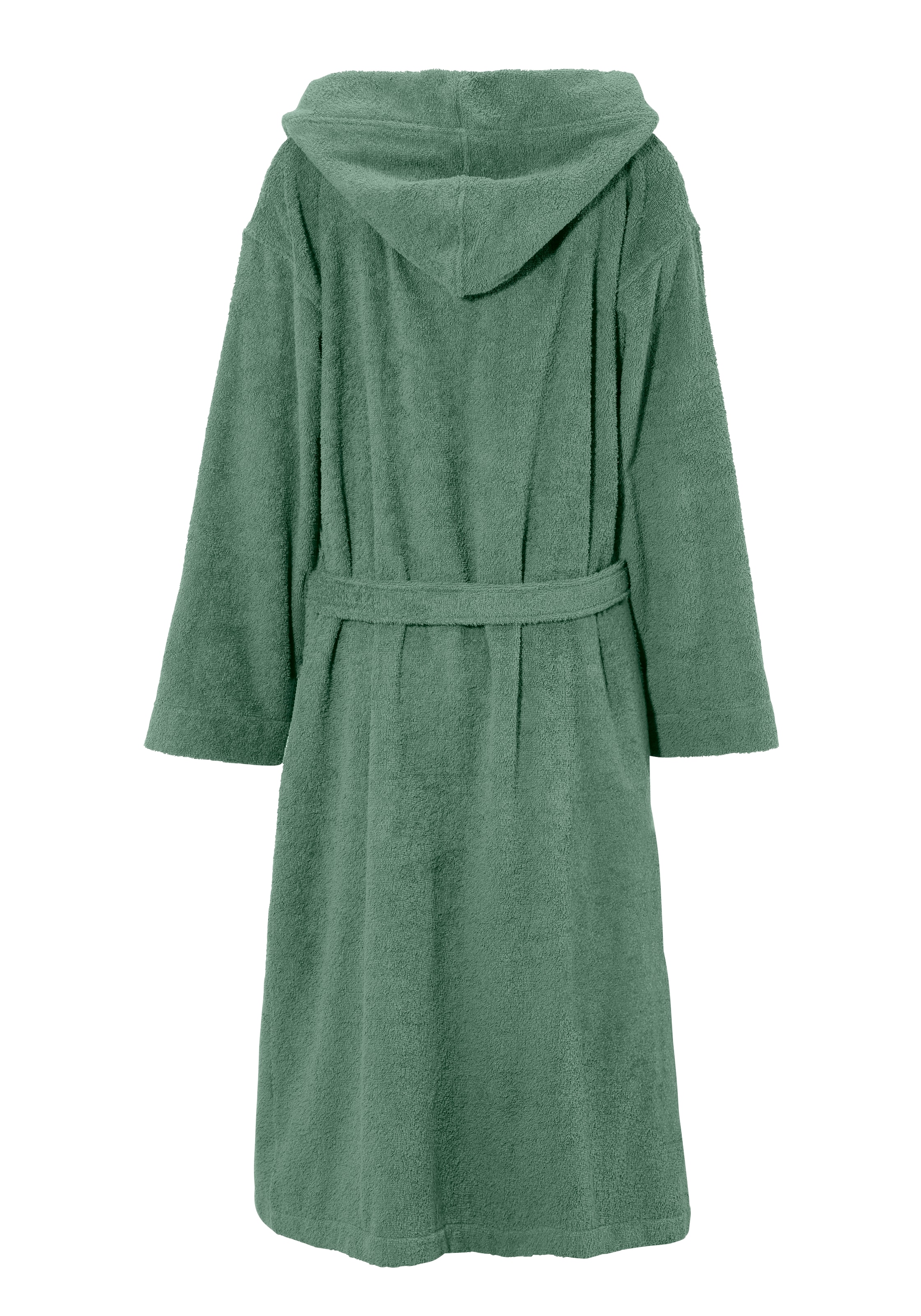 Bruno Banani Unisex-Bademantel »Robby, ideal für Sauna & Spa, Hotelbademantel, Morgenmantel«, (1 St.), Damen & Herren Bademäntel, Baumwolle, mit Taschen, Reise, Sauna, S-3XL