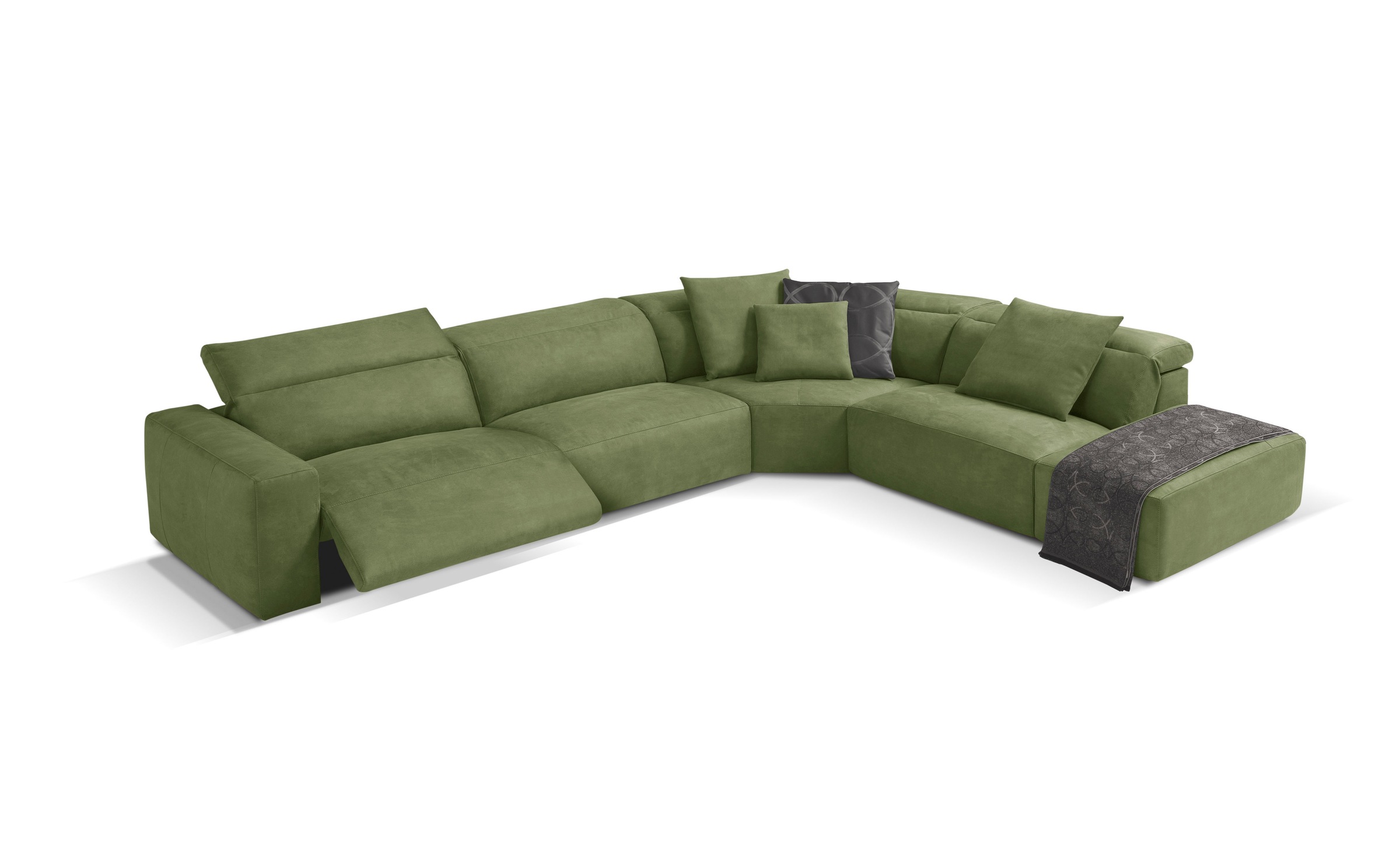 Egoitaliano Ecksofa »Beverly, extravangantes Designsofa mit erstklassigem S günstig online kaufen
