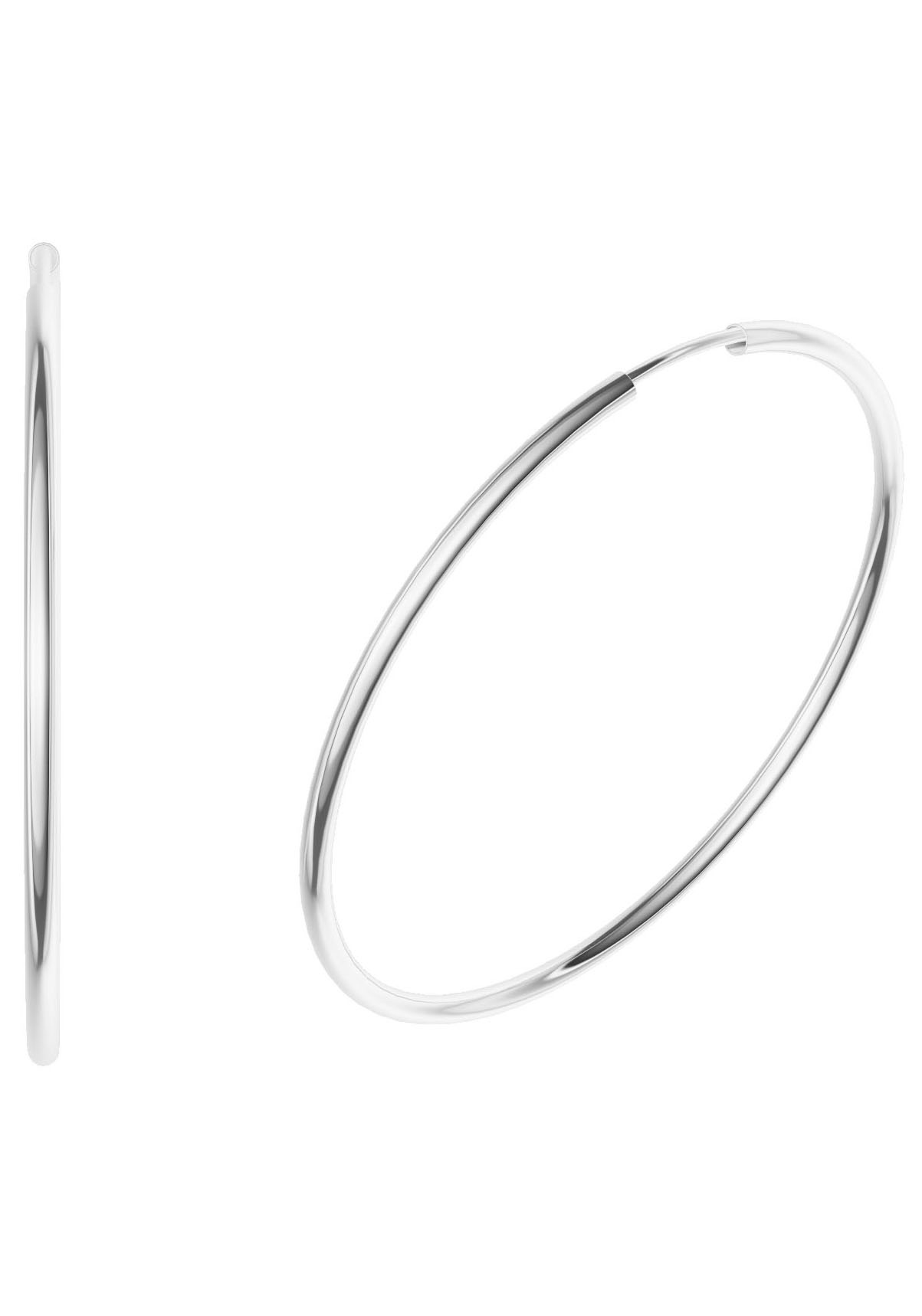 Firetti Paar Creolen »Schmuck Geschenk Silber 925 2,0 mm breit«, Made in Germany
