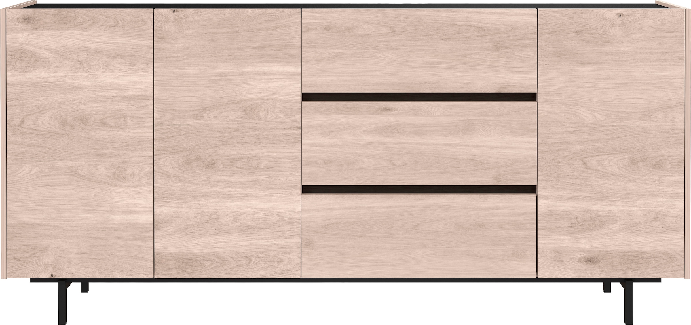 GERMANIA Sideboard »Cantoria«, close-Funktion auf Design griffloses Schubladen, bei Türen Rechnung kaufen und Soft