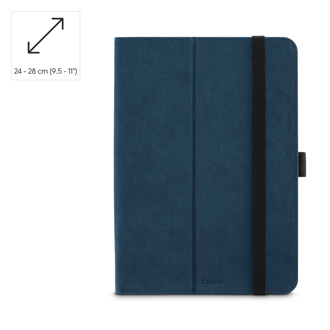 Hama Tablet-Hülle »Schutzhülle "Velvet" für Tablets 24 - 28 cm (9.5 - 11")«, mit Einsteckfächer, universell