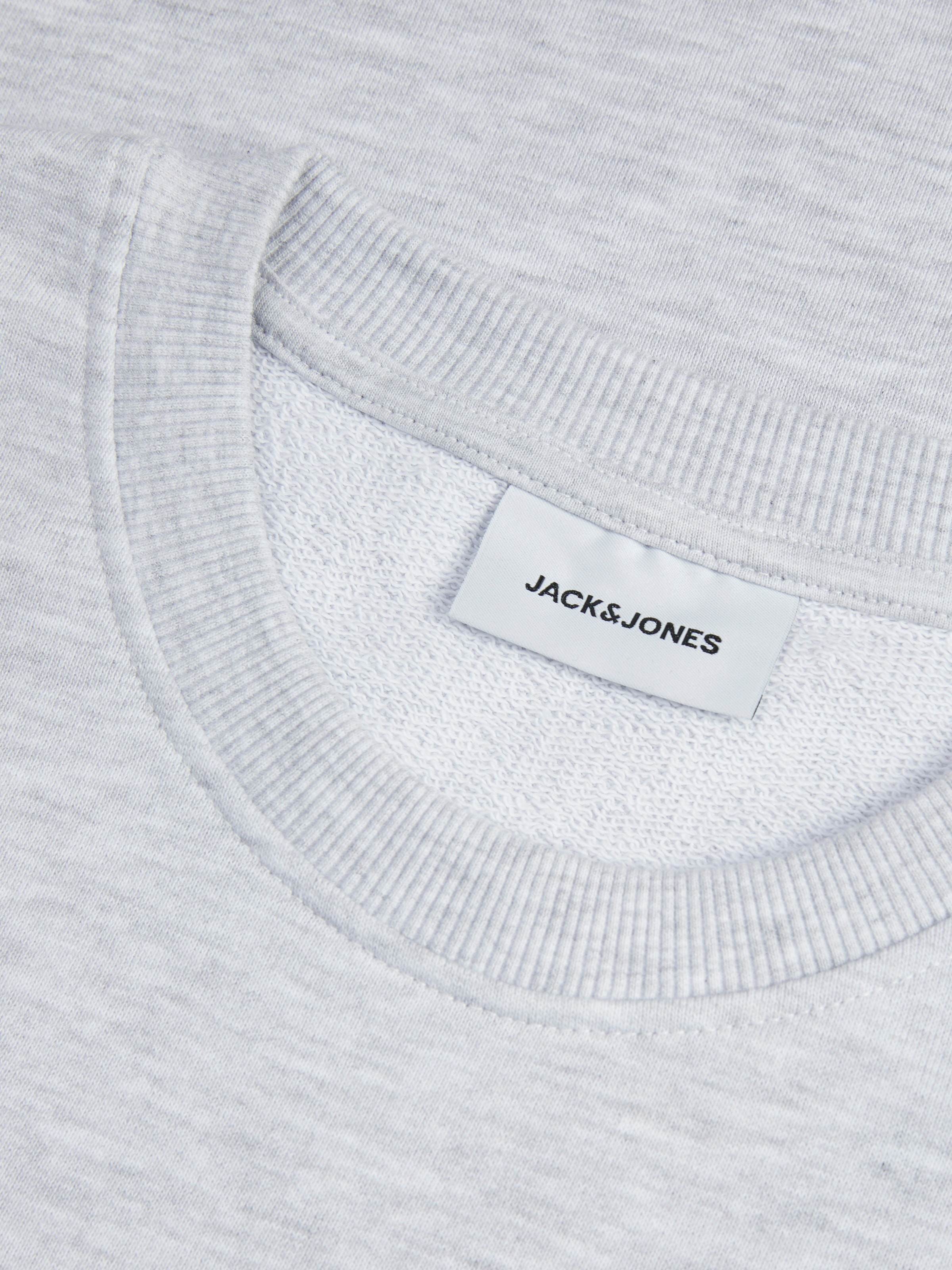 Jack & Jones Sweatshirt »JJHUDSON – Sweatshirt mit Print, Rundhals und Kapuze«, Print, modisch, regular fit, angeraute Sweatware, Rundhals
