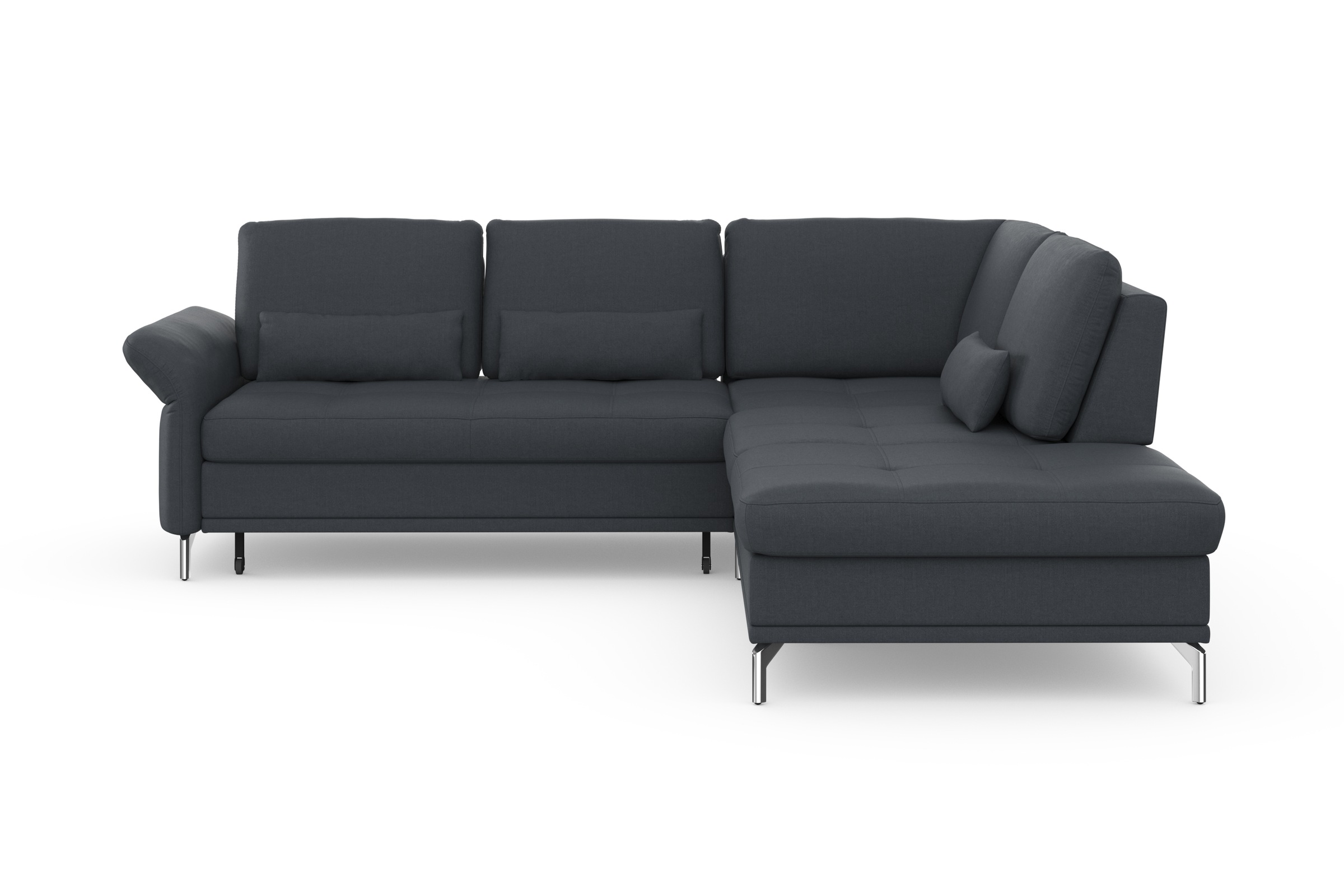 Home affaire Ecksofa »Palm Beach L-Form« Federkern, mit Sitztiefenverstellu günstig online kaufen