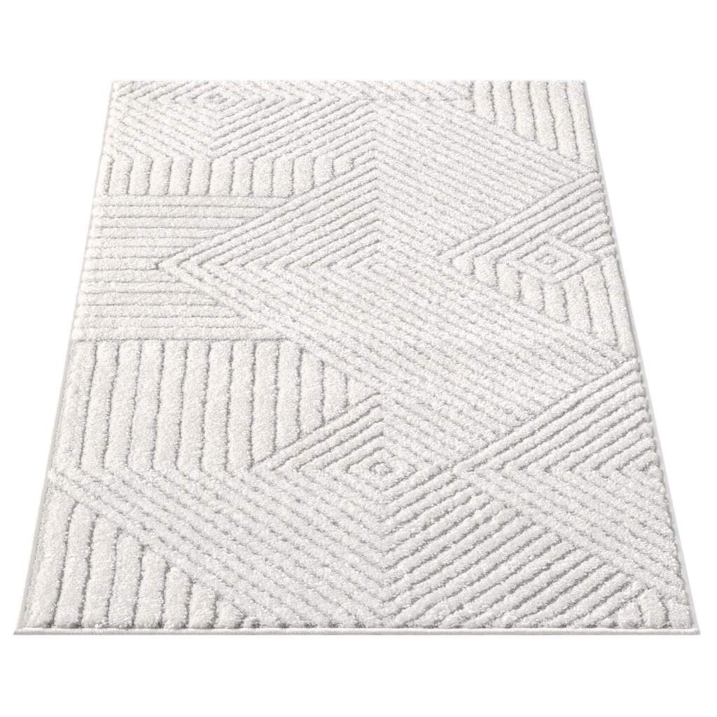 Carpet City Teppich »LOUNGE 0632«, rechteckig, 15 mm Höhe, Kurzflor-Teppich günstig online kaufen