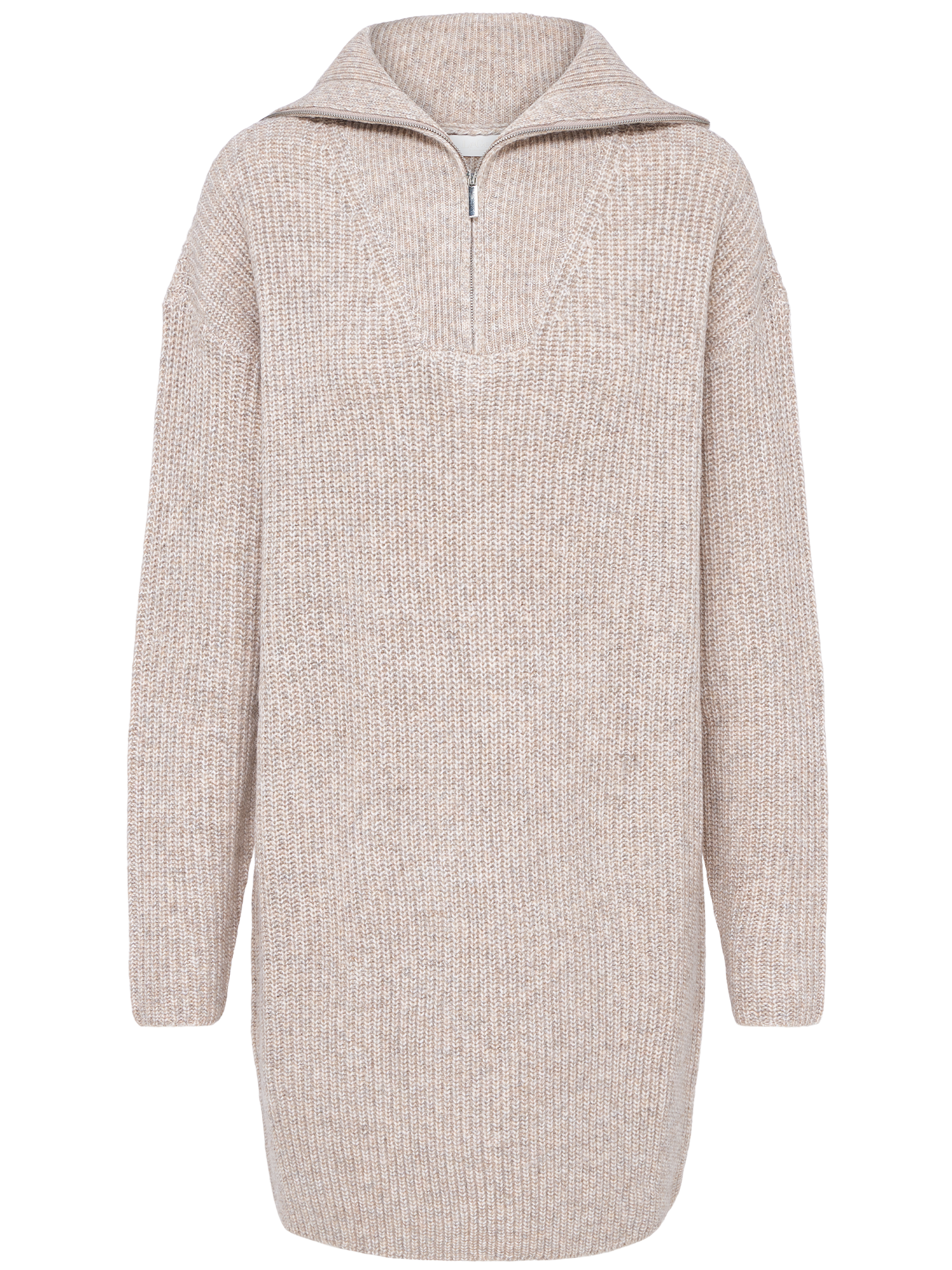 LeGer Strickkleid »Noelia Dress« Stehkragen mit Reißverschluss, Grobstrick