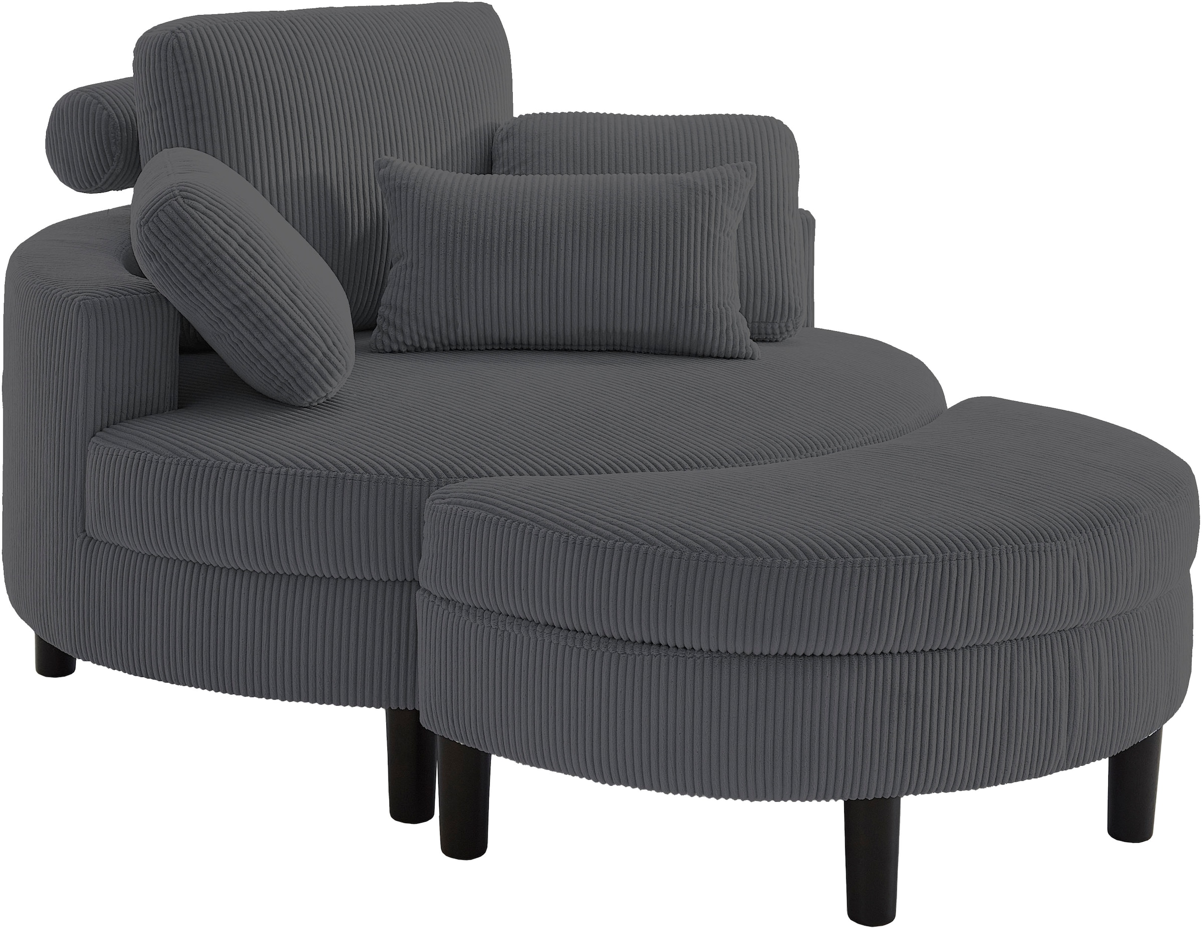 ATLANTIC home collection Loveseat »Ravi, B: 114 cm« XXL- Sessel, mit Staura günstig online kaufen