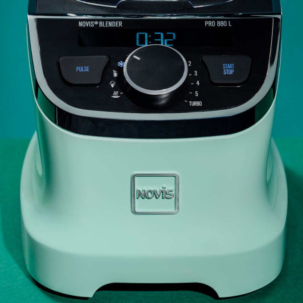NOVIS Standmixer »6612.31.20 Iconic Line – ProBlender 880L neomint«, 1400 W