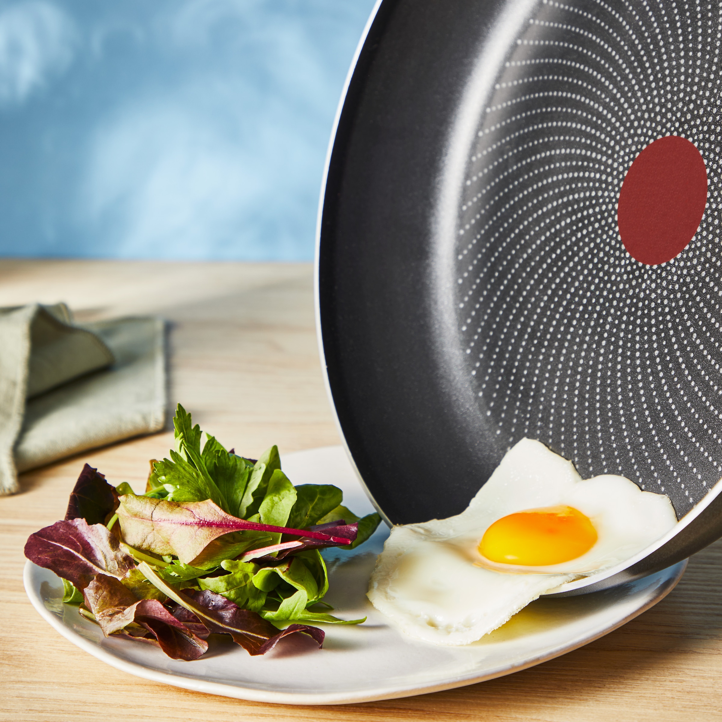 Tefal Pfannen-Set »Ingenio So'Light«, Aluminium, (Set, 3 tlg.), Light Tech Technology, abnehmbarer Griff, platzsparend, made in France