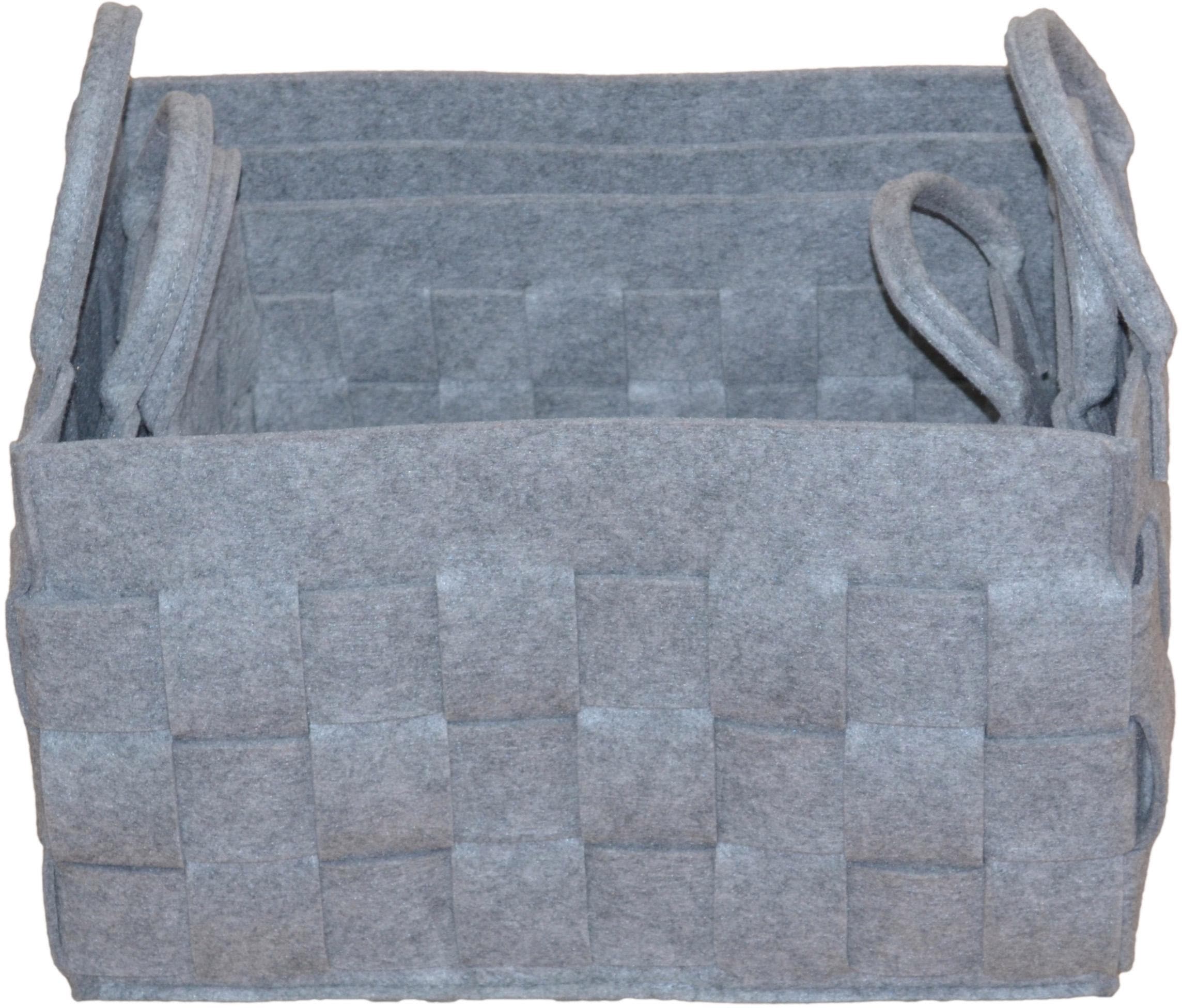HOFMANN LIVING AND MORE Organizer, (Set, 3 St.), in Filzoptik
