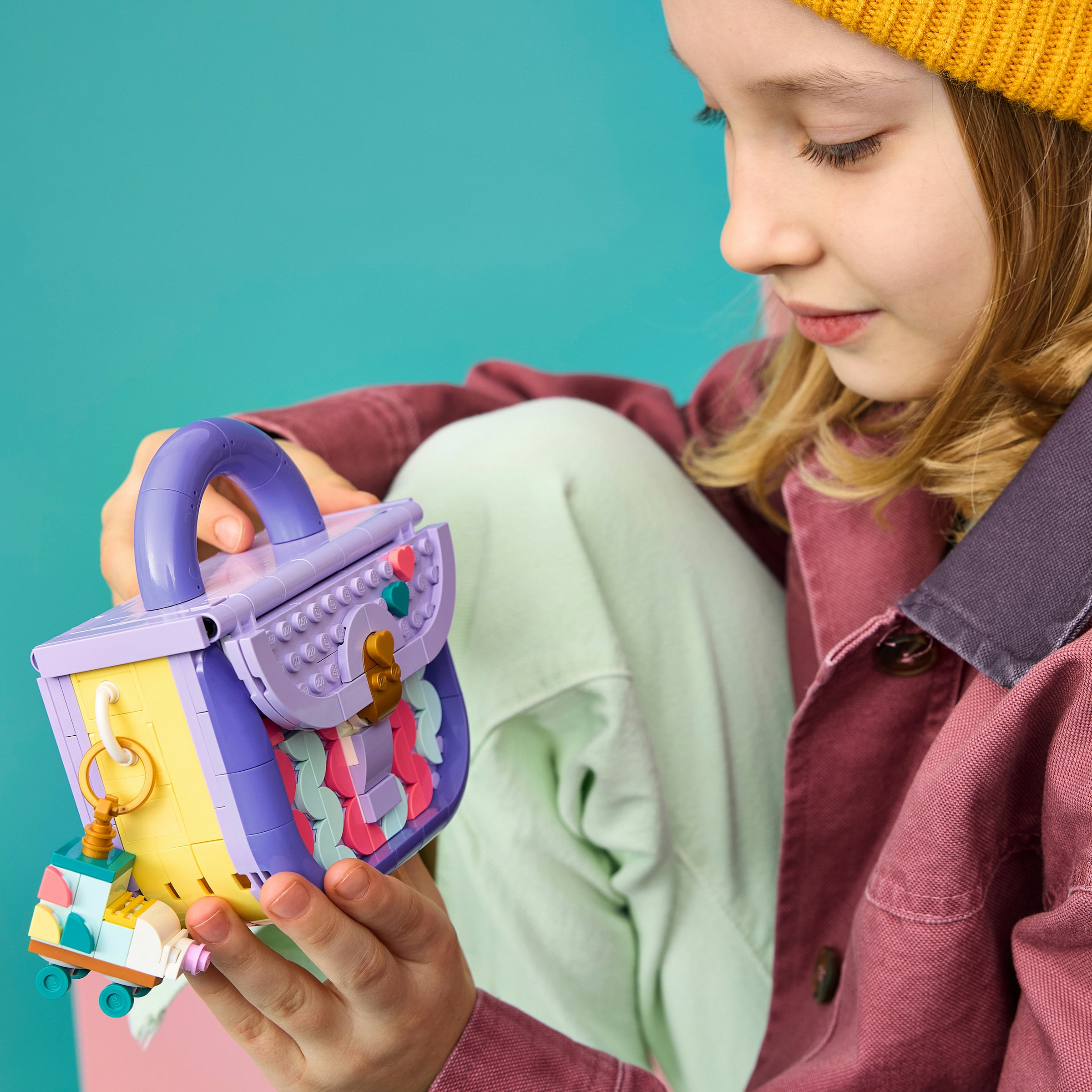 LEGO® Konstruktionsspielsteine »Modische Tasche mit Staufach (31391), LEGO Creator« Made in Europe