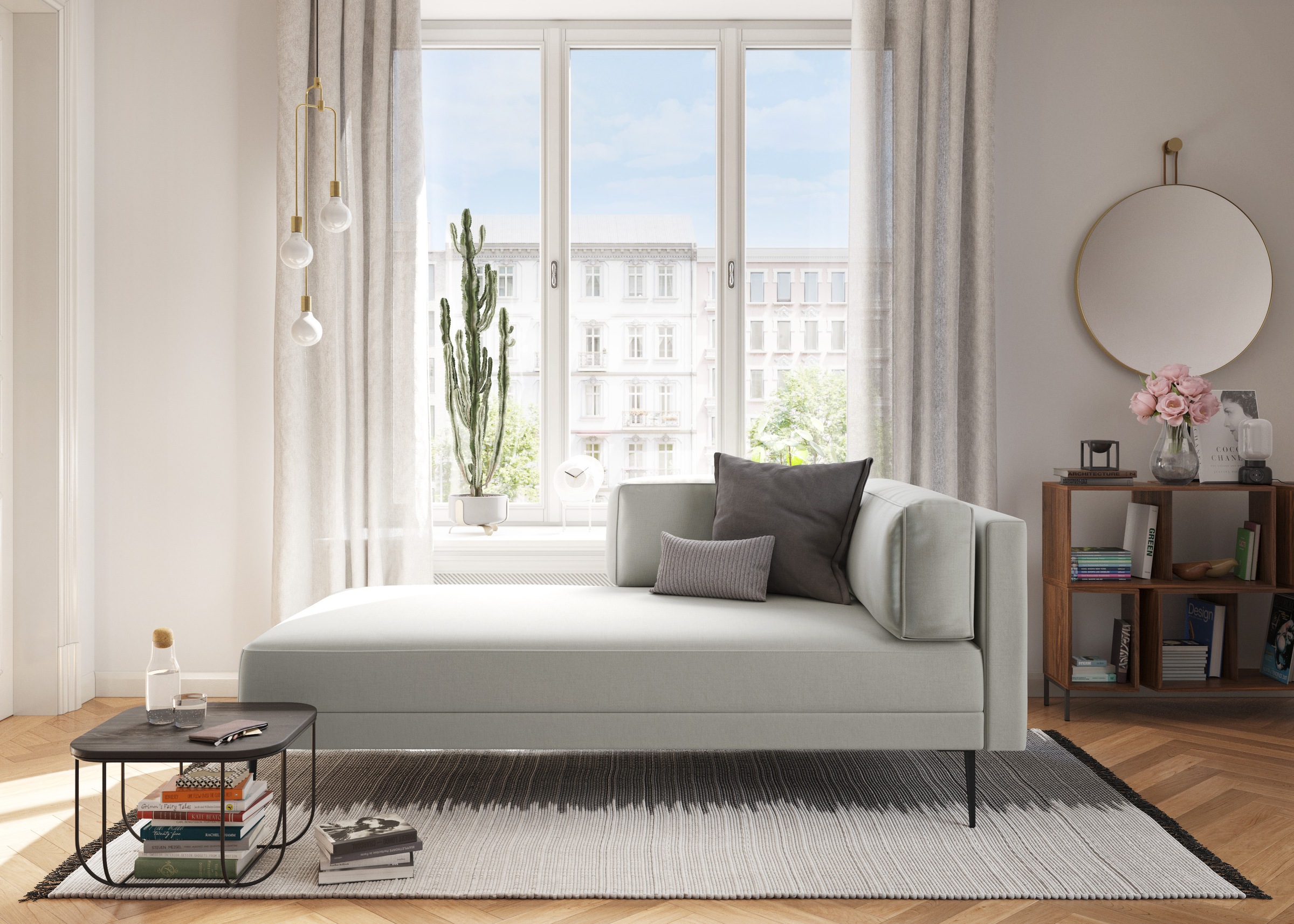 Home affaire Recamiere »Bihult« Armlehne links oder rechts bestellbar günstig online kaufen