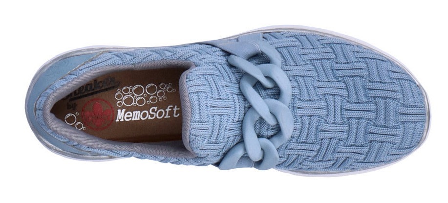 Rieker Slip-On Sneaker, mit MemoSoft Innensohle