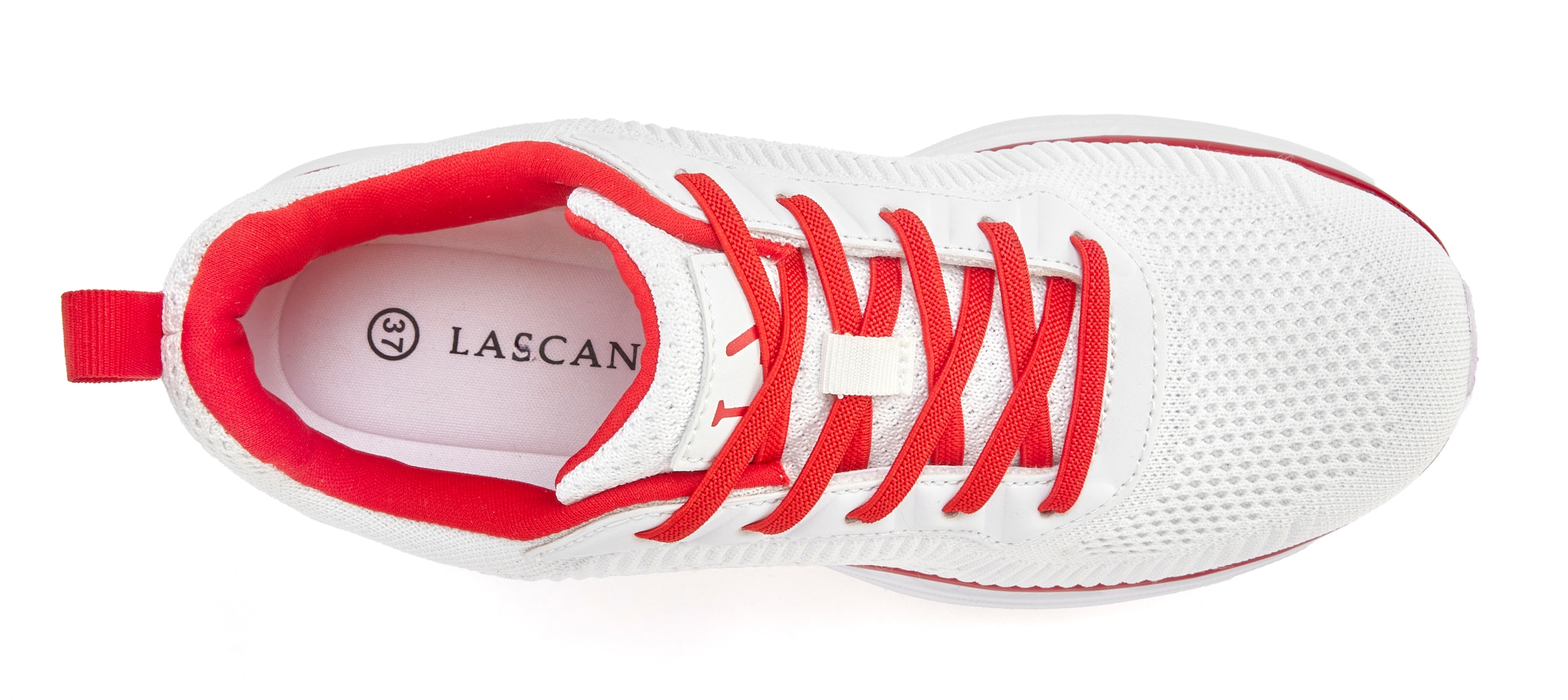 LASCANA Sneaker, Freizeitschuh, Halbschuh im sportiven Look VEGAN