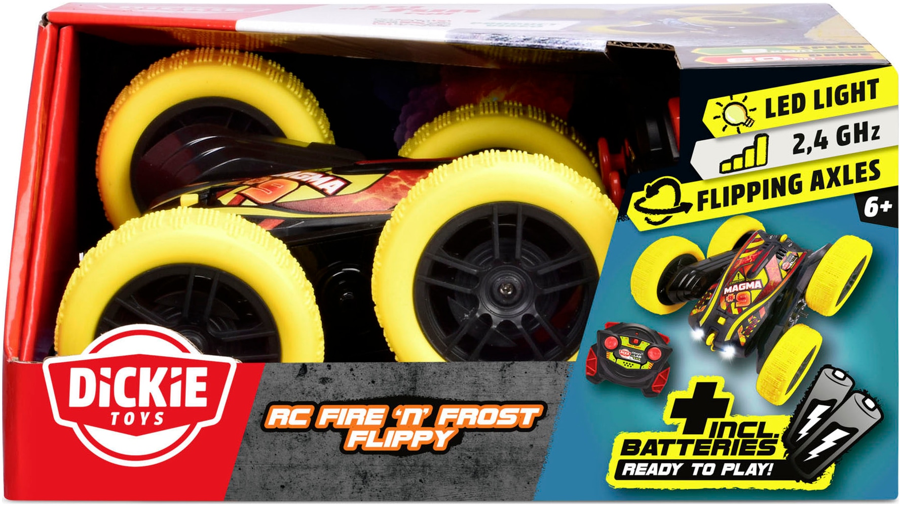 Dickie Toys RC-Auto »RC Fire 'n Frost Flippy, RTR«