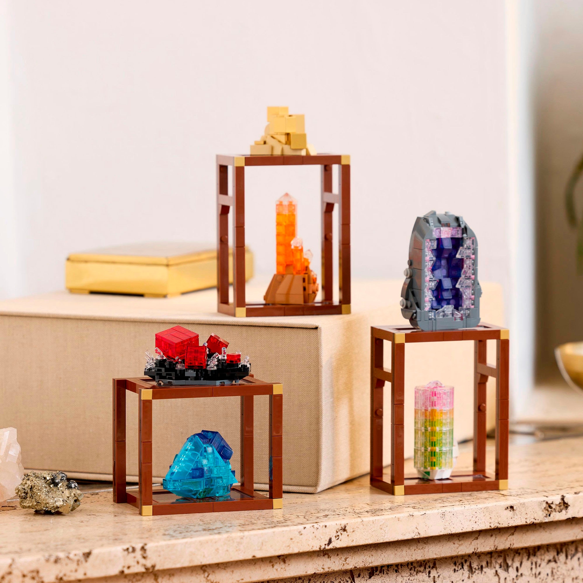 LEGO® Konstruktionsspielsteine »Mineraliensammlung (21362), LEGO Ideas« Made in Europe