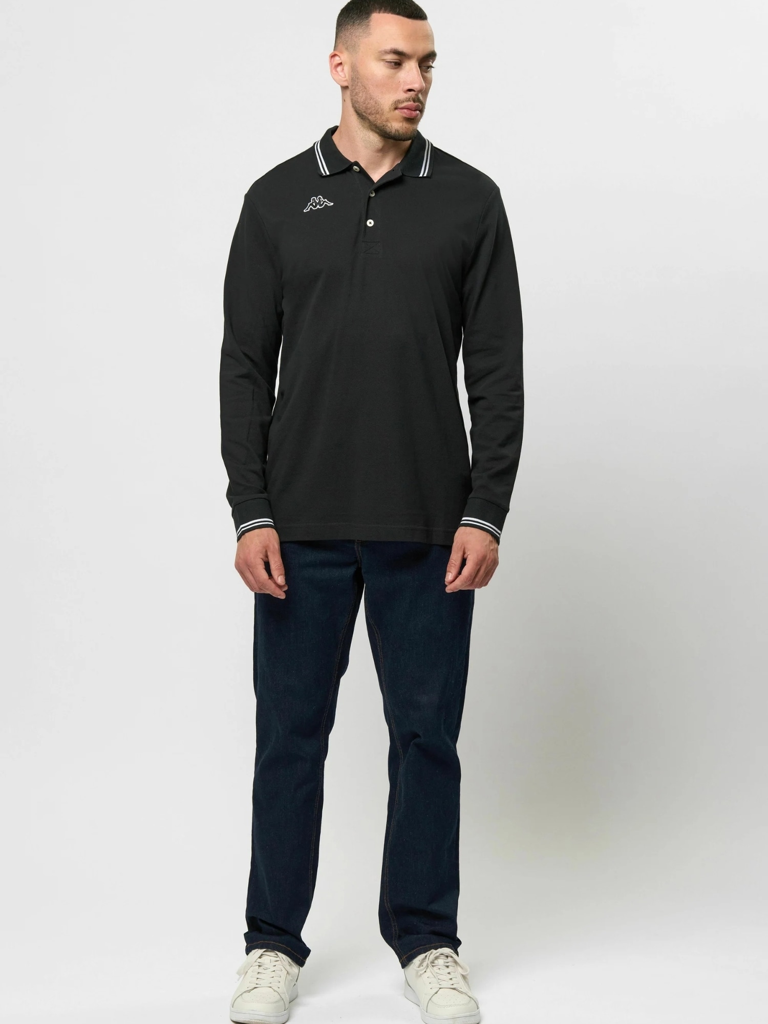 Kappa Langarmhemd »Kappa Long Sleeve Polo Logo Maltax 5«