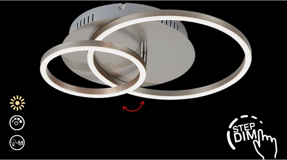 Briloner Leuchten LED Deckenleuchte »FRAME« günstig online kaufen
