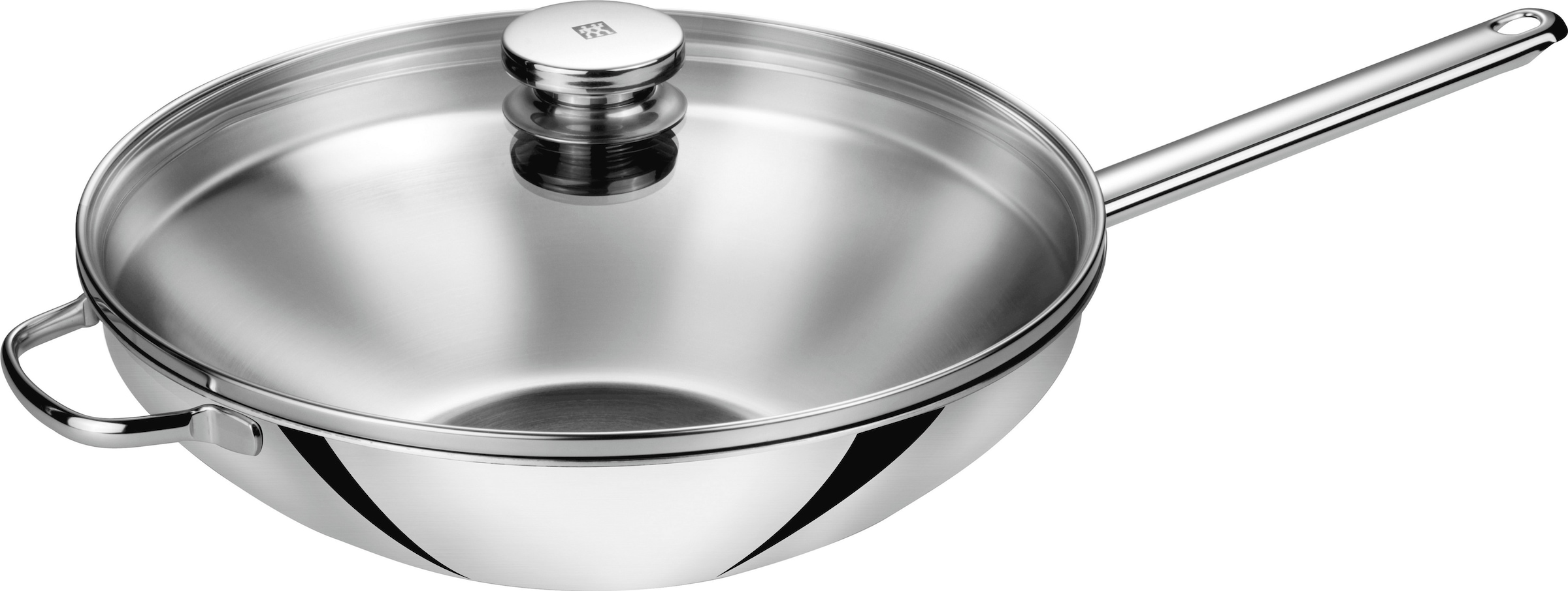 Zwilling Wok »Plus«, Edelstahl 18/10, (1 tlg.), Induktionsgeeignet günstig online kaufen