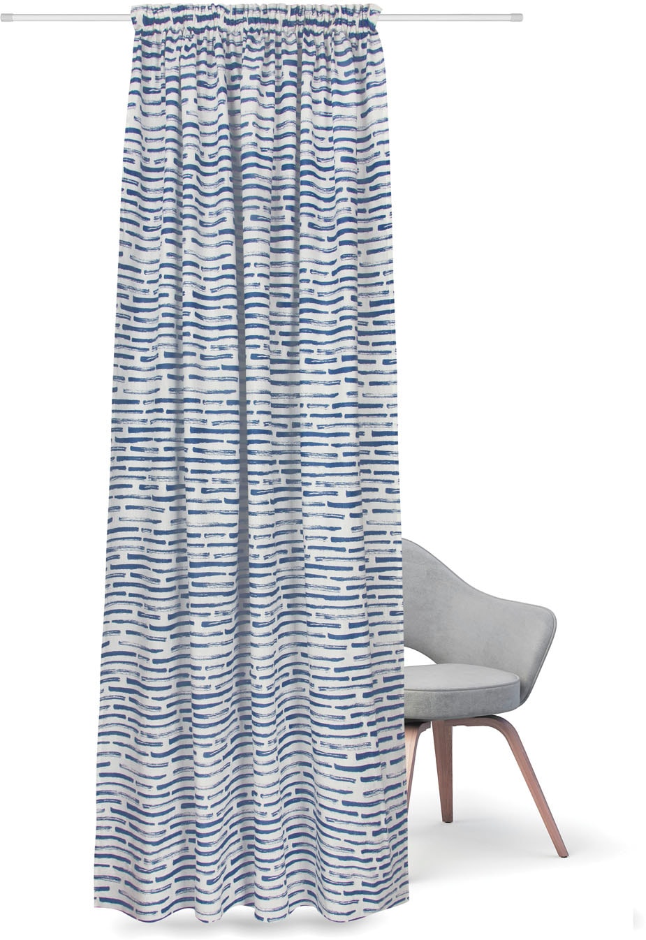 Feel of Nature Gardine »Knut« Kräuselband 1 Stk. tlg. HxB: 245x140 günstig online kaufen