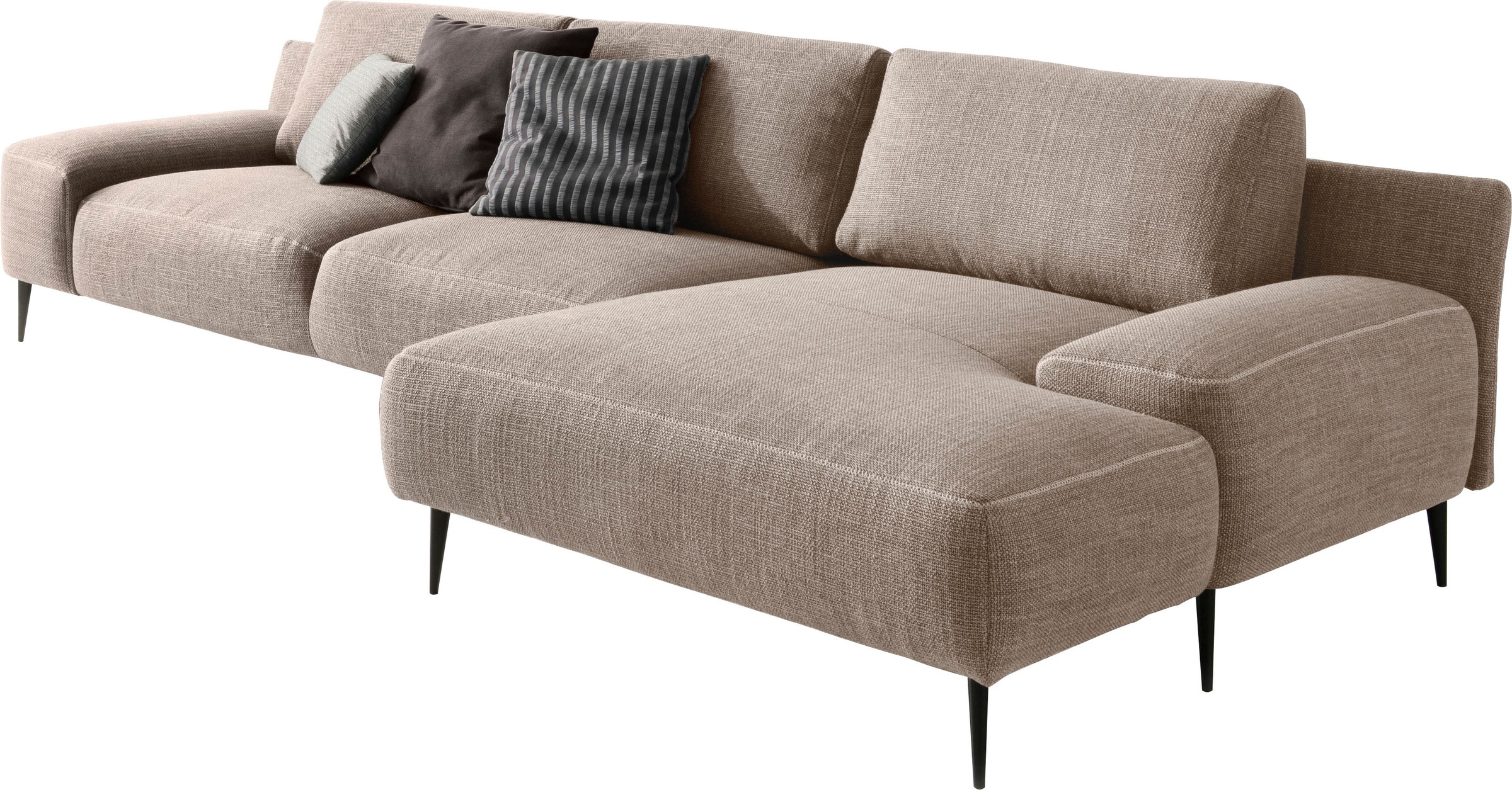 designwerk Ecksofa "Forma L-Form, zeitloses Designsofa mit aktuellem Fuß" i günstig online kaufen