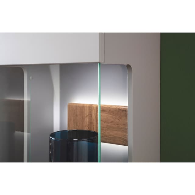 MCA furniture Wohnwand »Zadar«, (3 St.), moderne Wohnwandkombination in Arktis  Grau, wahlweise mit Beleuchtung auf Rechnung bestellen