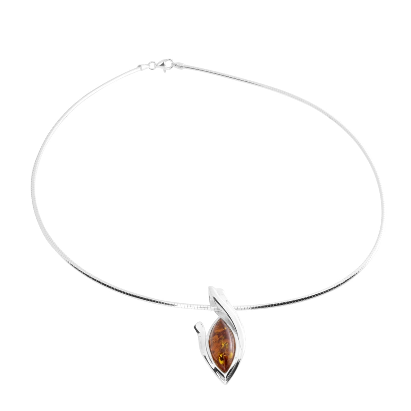 OSTSEE-SCHMUCK Halsreif »Ostsee-Schmuck Halsreif mit Anhänger Gleiter-Rikke«, (2 tlg.)