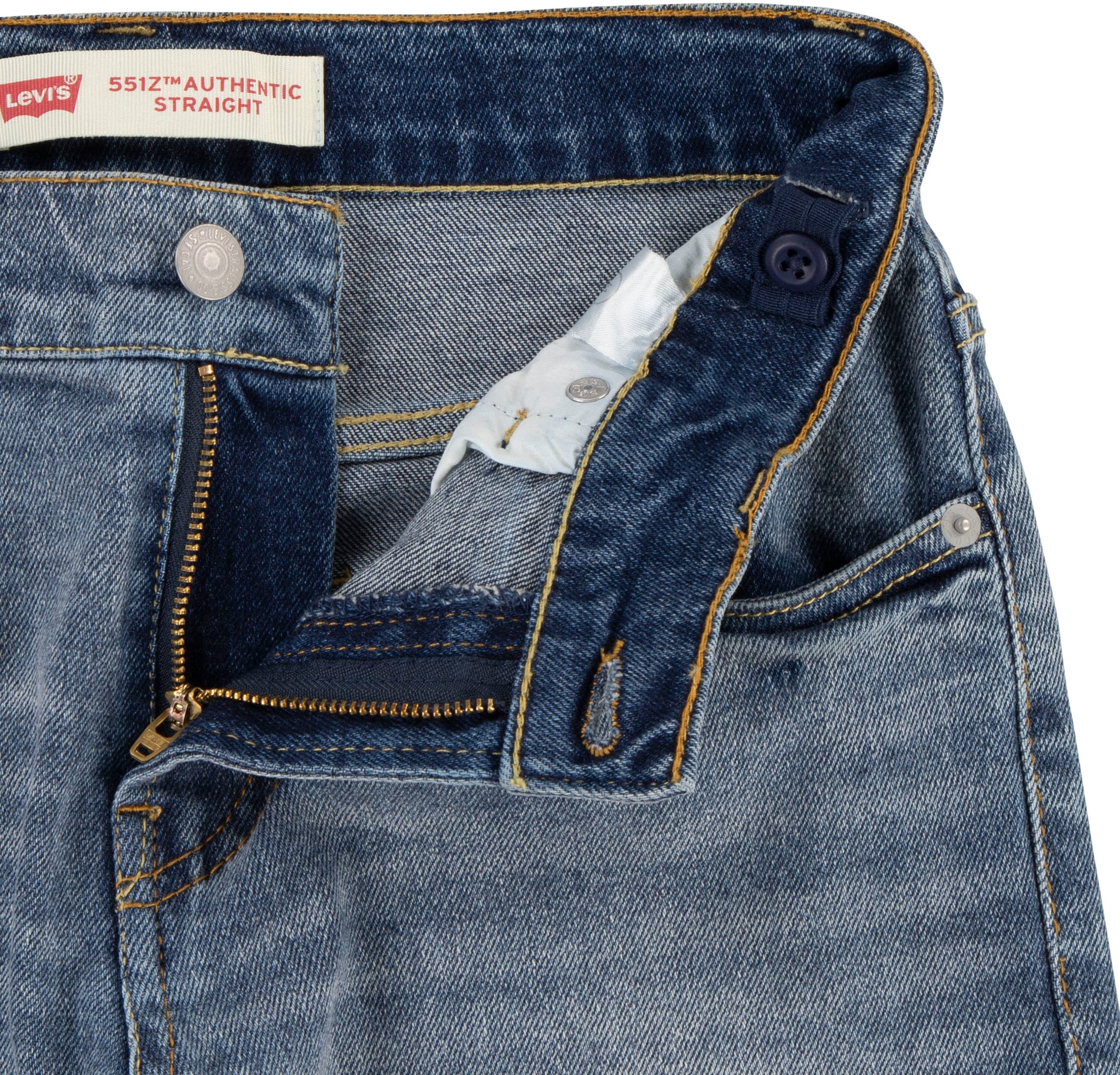 Levi's® Kids Straight-Jeans »LVB 551Z AUTHENTIC STRGHT JEAN«, for BOYS