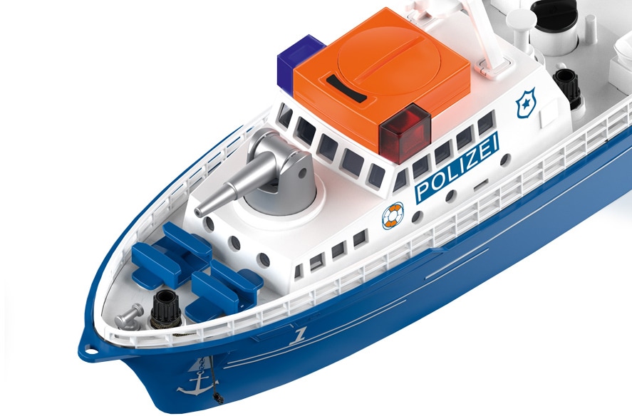 Siku Spielzeug-Boot »SIKU World, Polizeiboot (5401)«, mit Licht und Sound
