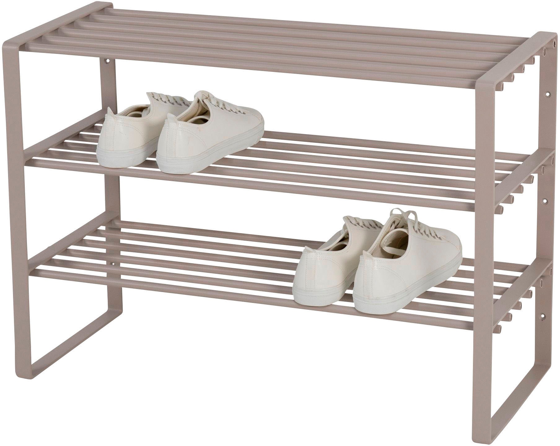 Spinder Design Schuhregal »Rex«, Regal aus Stahl, wahlweise Breite 70 cm oder 100 cm