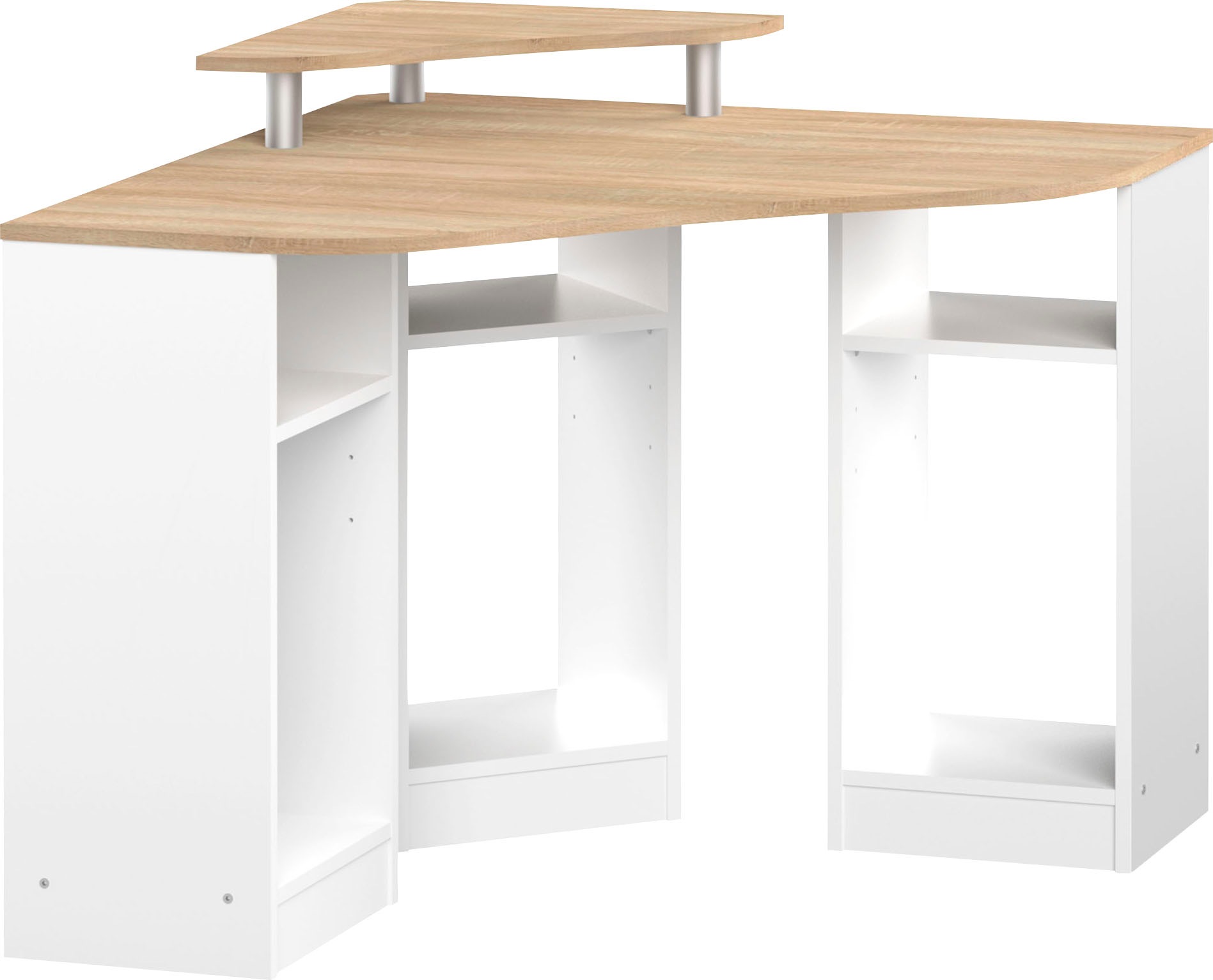 TemaHome Schreibtisch »Corner«, Melamingestell, Tischplatte in untersch. Fa günstig online kaufen
