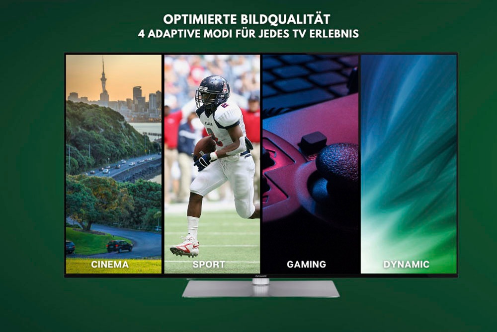 Hanseatic LED-Fernseher »65U800UDS«, 4K Ultra HD, Smart-TV-Android TV