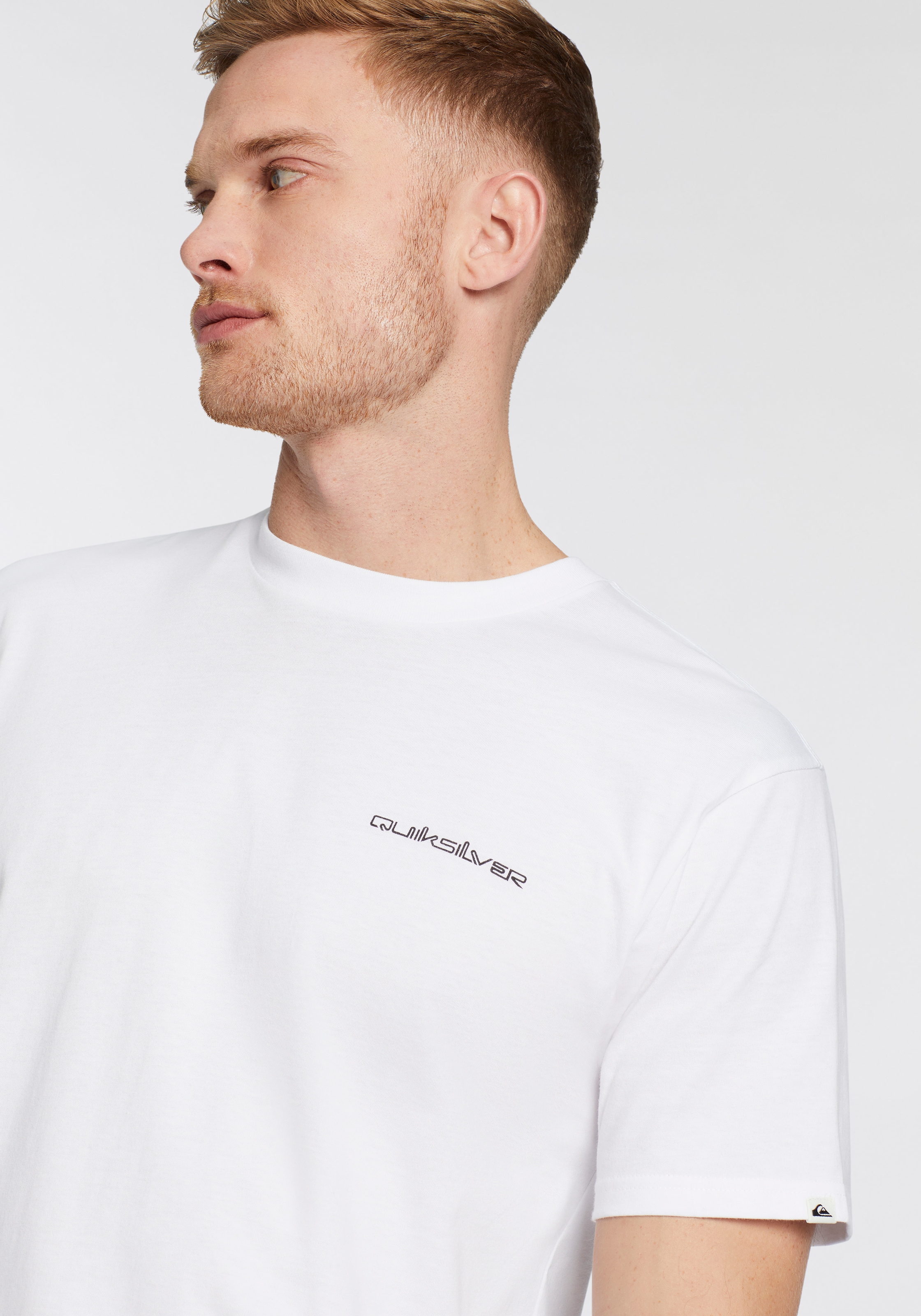 Quiksilver T-Shirt »OMNI QS SHORT SLEEVE TEE PACK3 YM«, (Spar-Set, 3 tlg.), Basic T-Shirt mit Logo