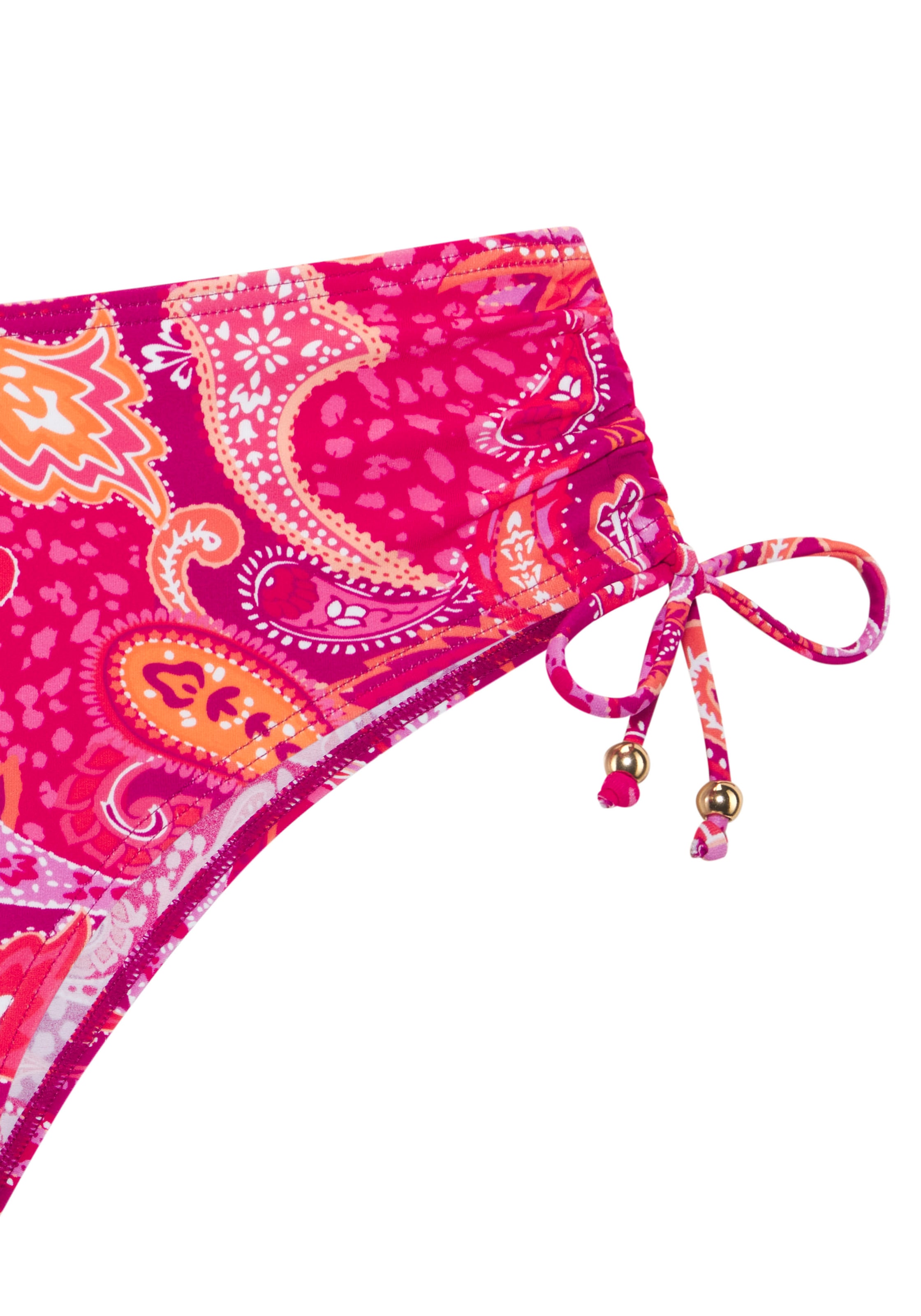 Vivance Bikini-Hose »Pretty«, seitlich regulierbar und mit modischem Paisleymuster
