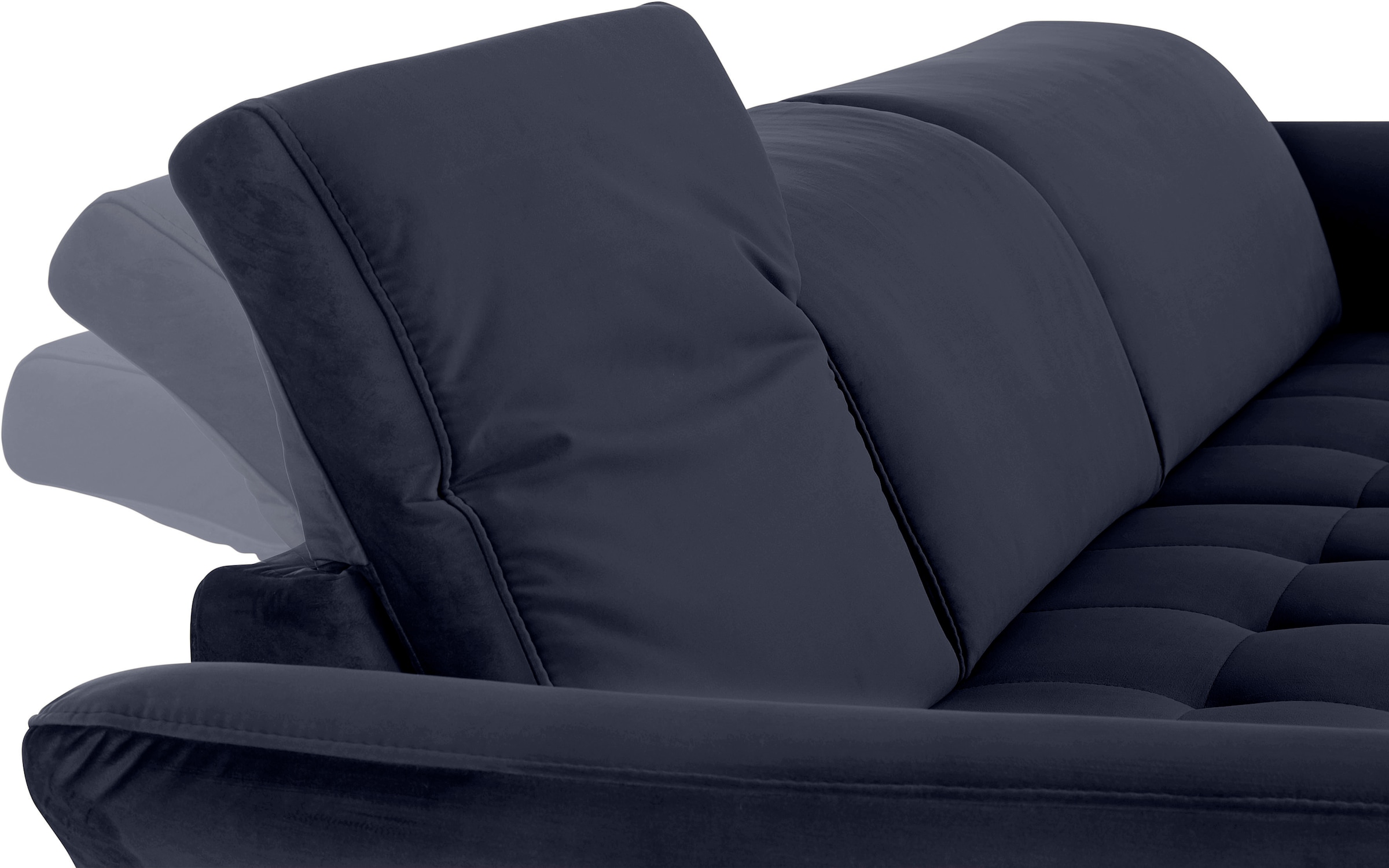 INOSIGN Ecksofa »Fresh L-Form«, Federkern, wahlweise Kopfteilverstellung und motorischer Vorziehsitz