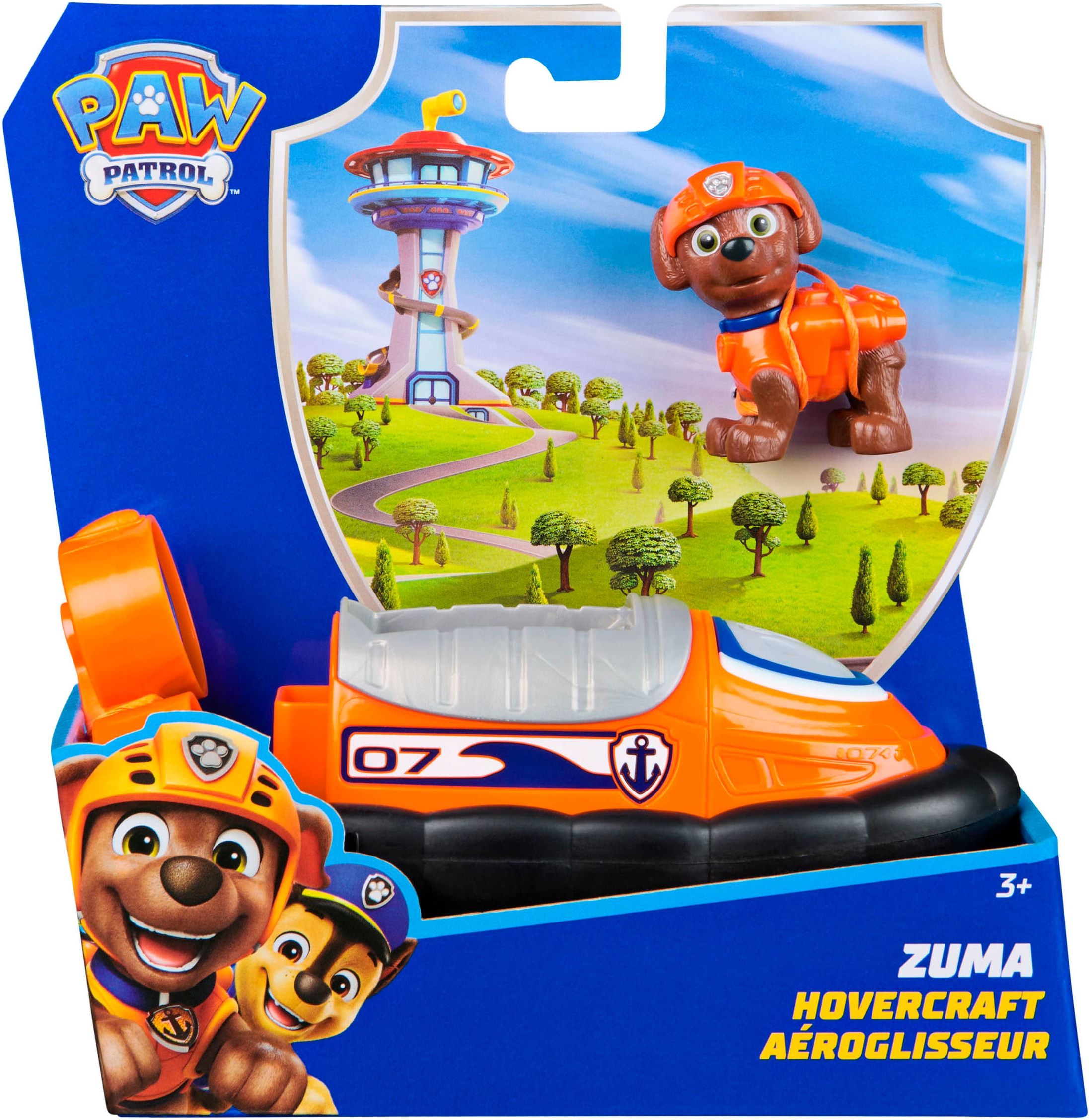 Spin Master Spielzeug-Auto »PAW Patrol, Sust. Basic Vehicle Zuma« zum Teil aus recycelten Material