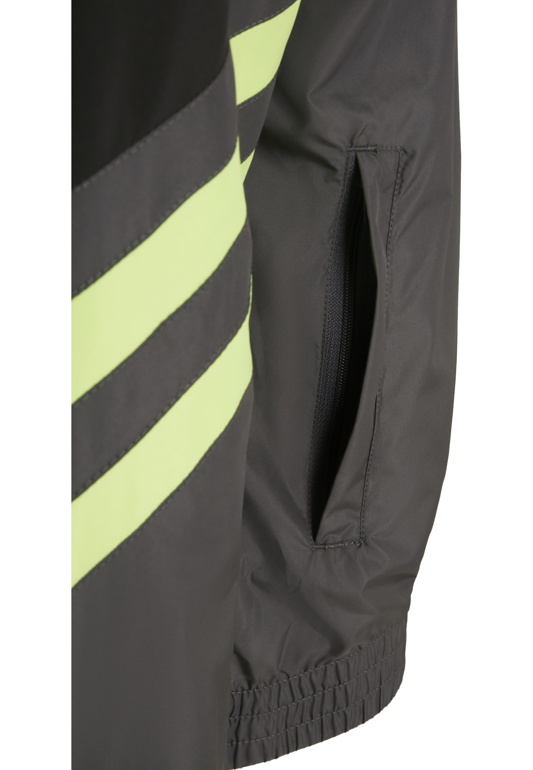 URBAN CLASSICS Trainingsjacke »Urban Classics Herren Block Sport Track Jacket« 1 Stk. tlg. ohne Kapuze