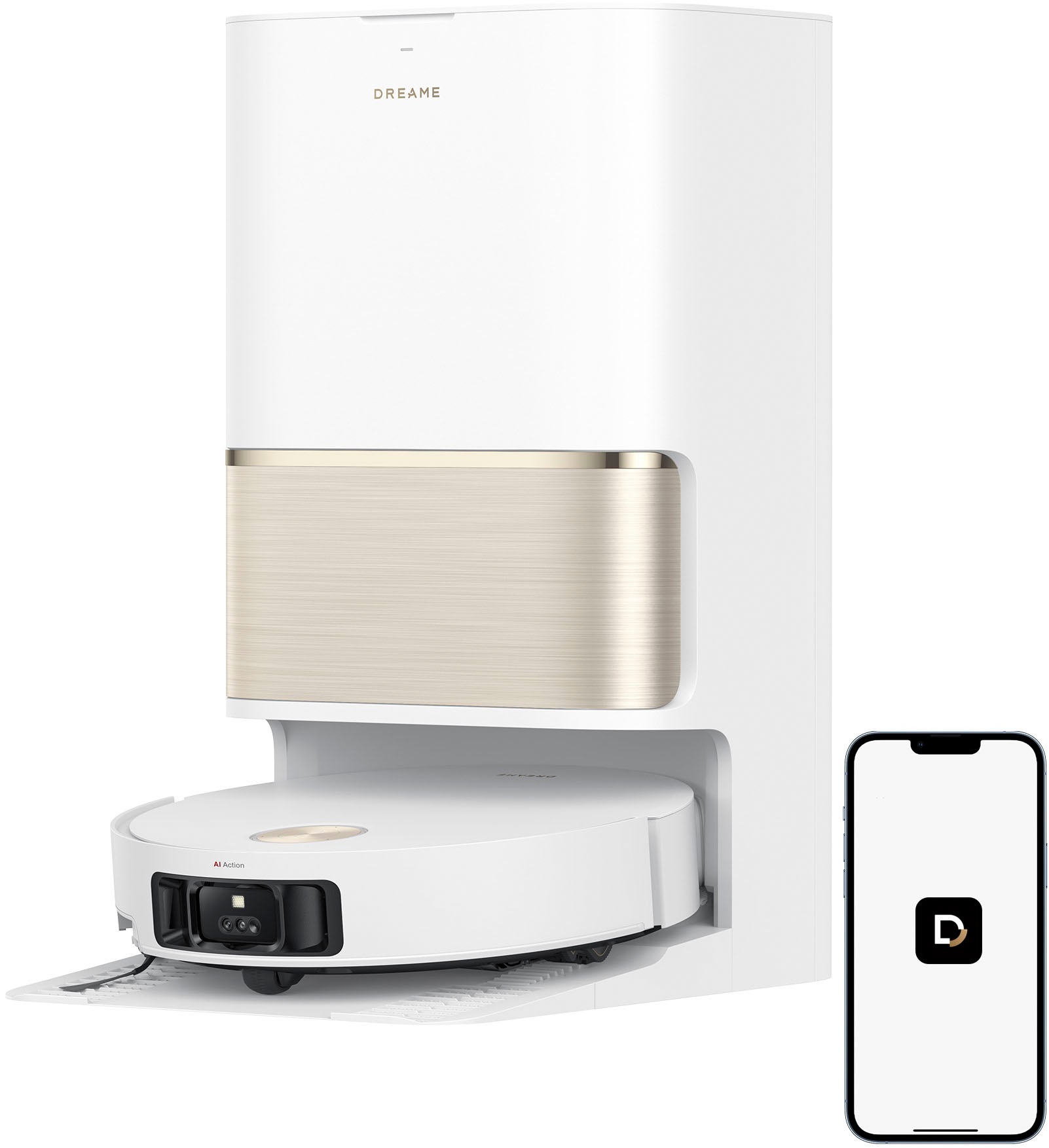 Dreame Saugroboter »mit Wischfunktion L50 Pro Ultra,«, 19500Pa Saugkraft, V günstig online kaufen