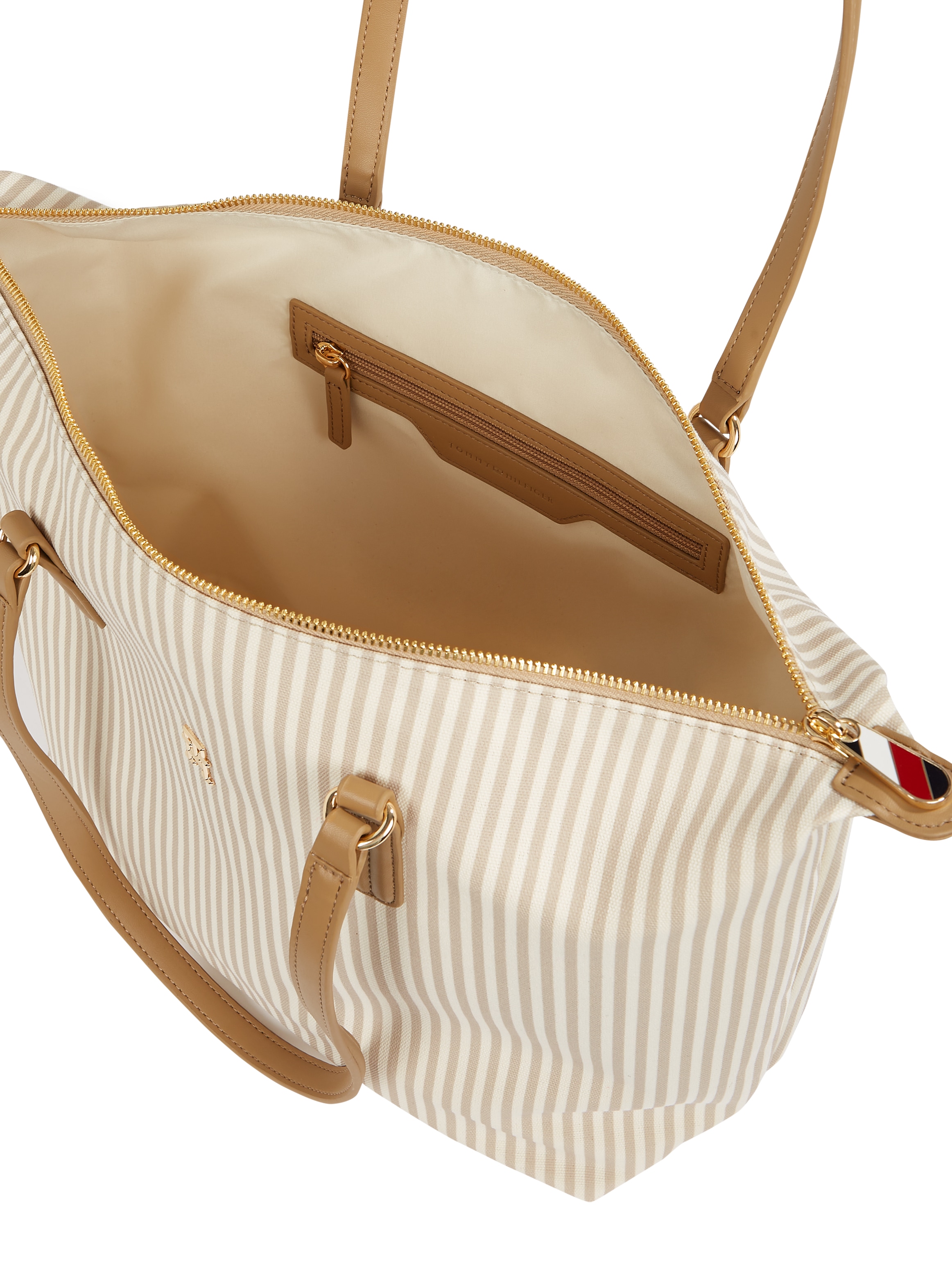 Tommy Hilfiger Tragetasche »POPPY SUMMER TOTE«, Damen Umhängetasche, Henkeltasche, Schultertasche