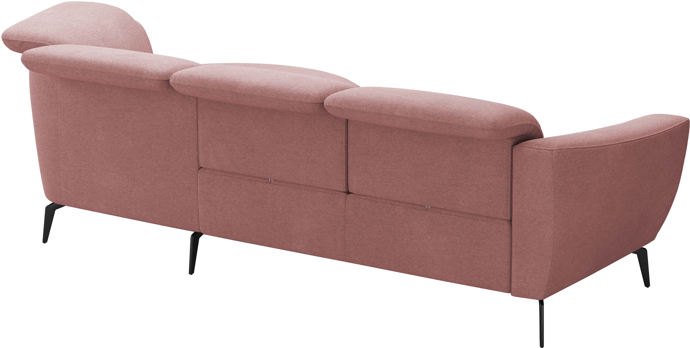 sit&more Ecksofa »Zoe«, ink.Sitztiefenverstellung, wahlweise mit Kopfteilverstellung