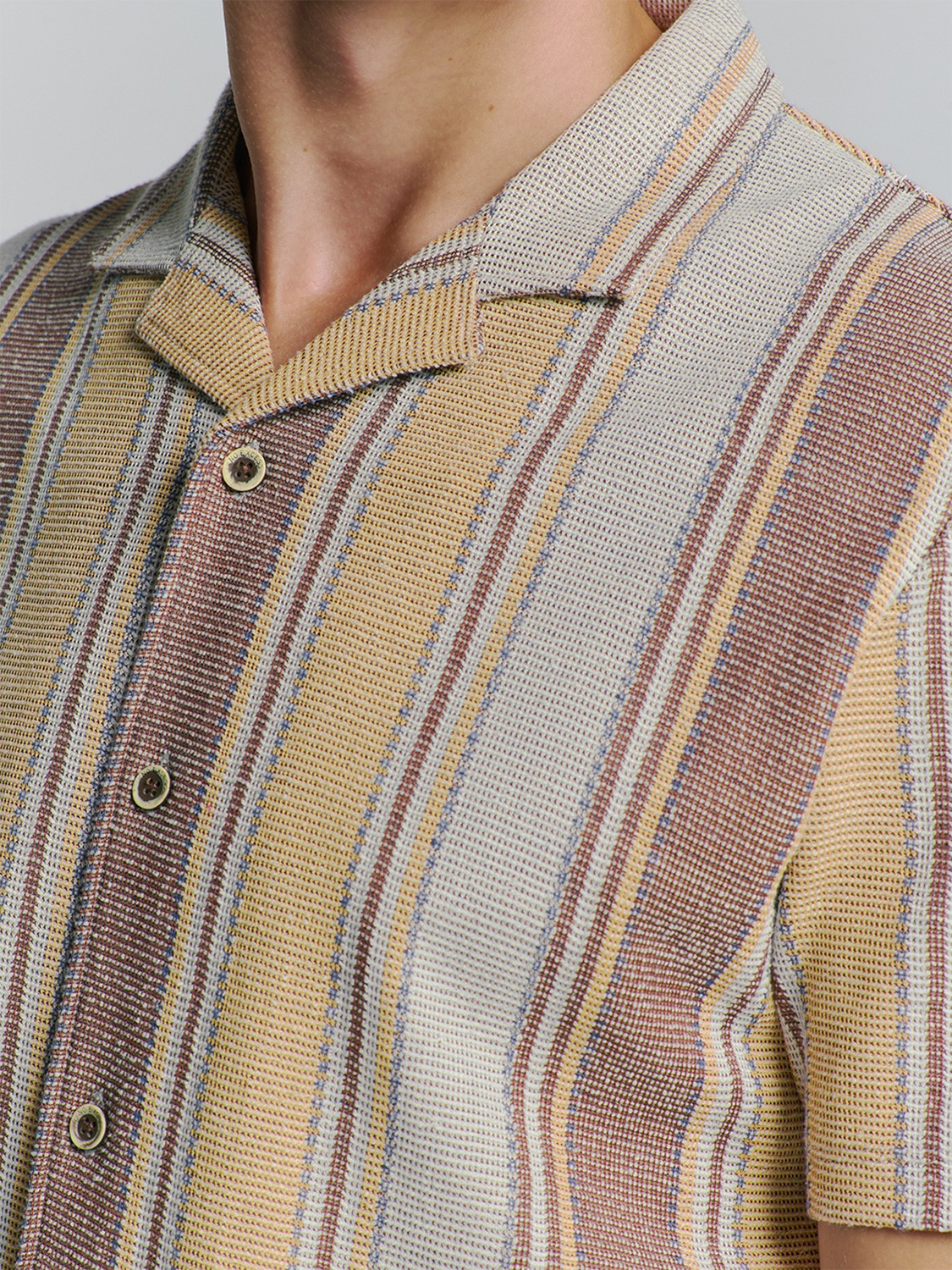 NO EXCESS Langarmhemd »No Excess Jersey-Hemd«