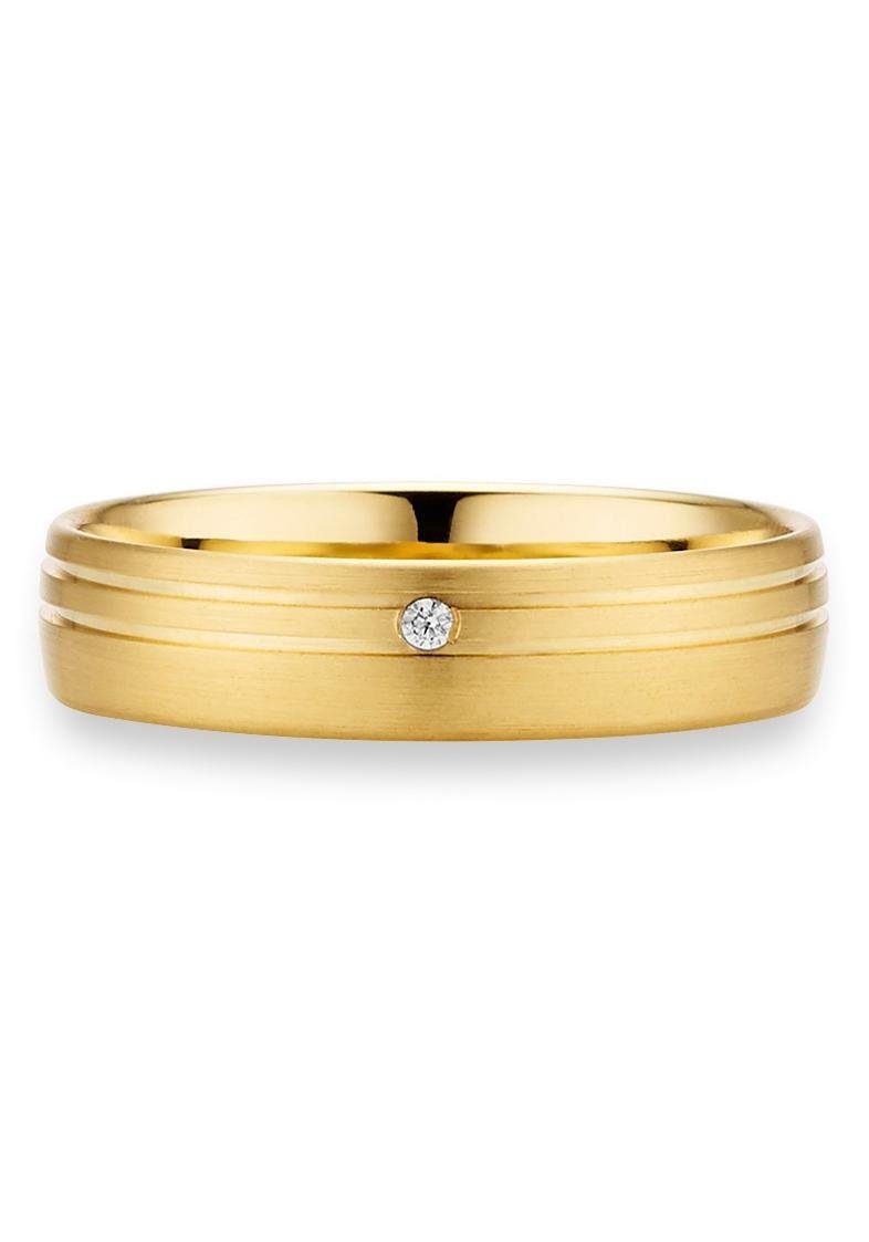 Phönix Trauring »Schmuck Geschenk Gold 333 Trauring Ehering LIEBE versch. Varianten«, Made in Germany, wahlweise mit oder ohne Brillant