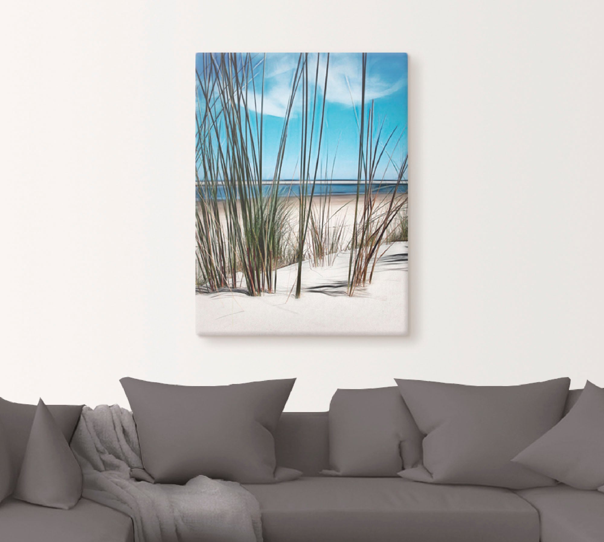 Artland Wandbild "Spiekeroog", Strand, (1 St.), als Leinwandbild, Poster in günstig online kaufen