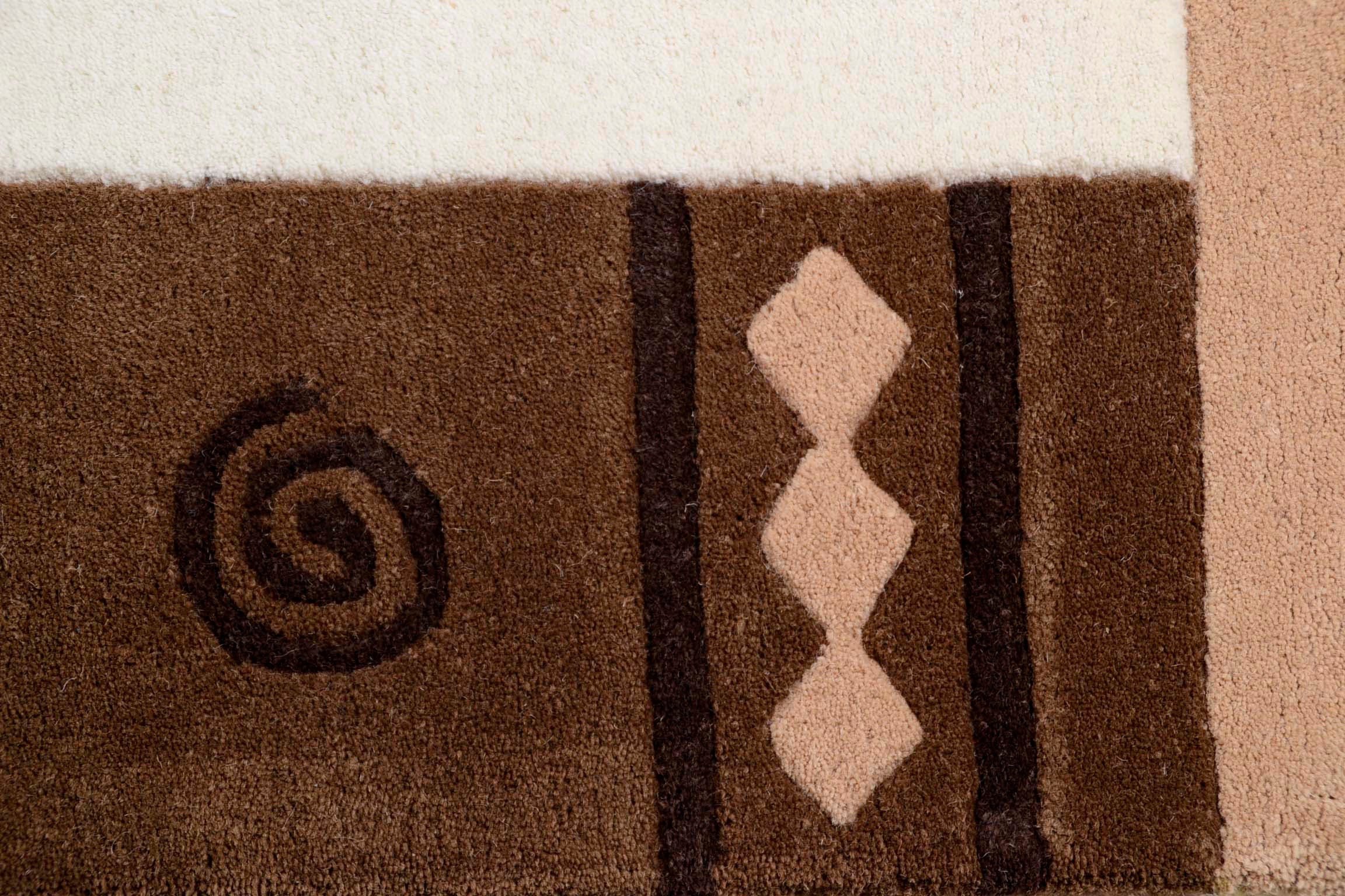 THEKO Bettumrandung »Ambadi«, (3 tlg.), Bettvorleger, reine Wolle, mit Bordüre, Läufer-Set