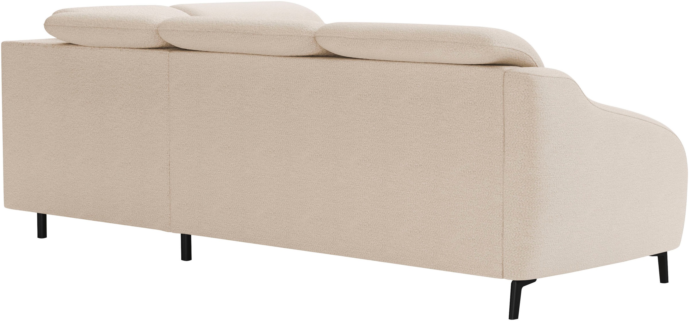 sit&more Ecksofa »Blues L-Form«, wahlweise mit Klapptisch und USB