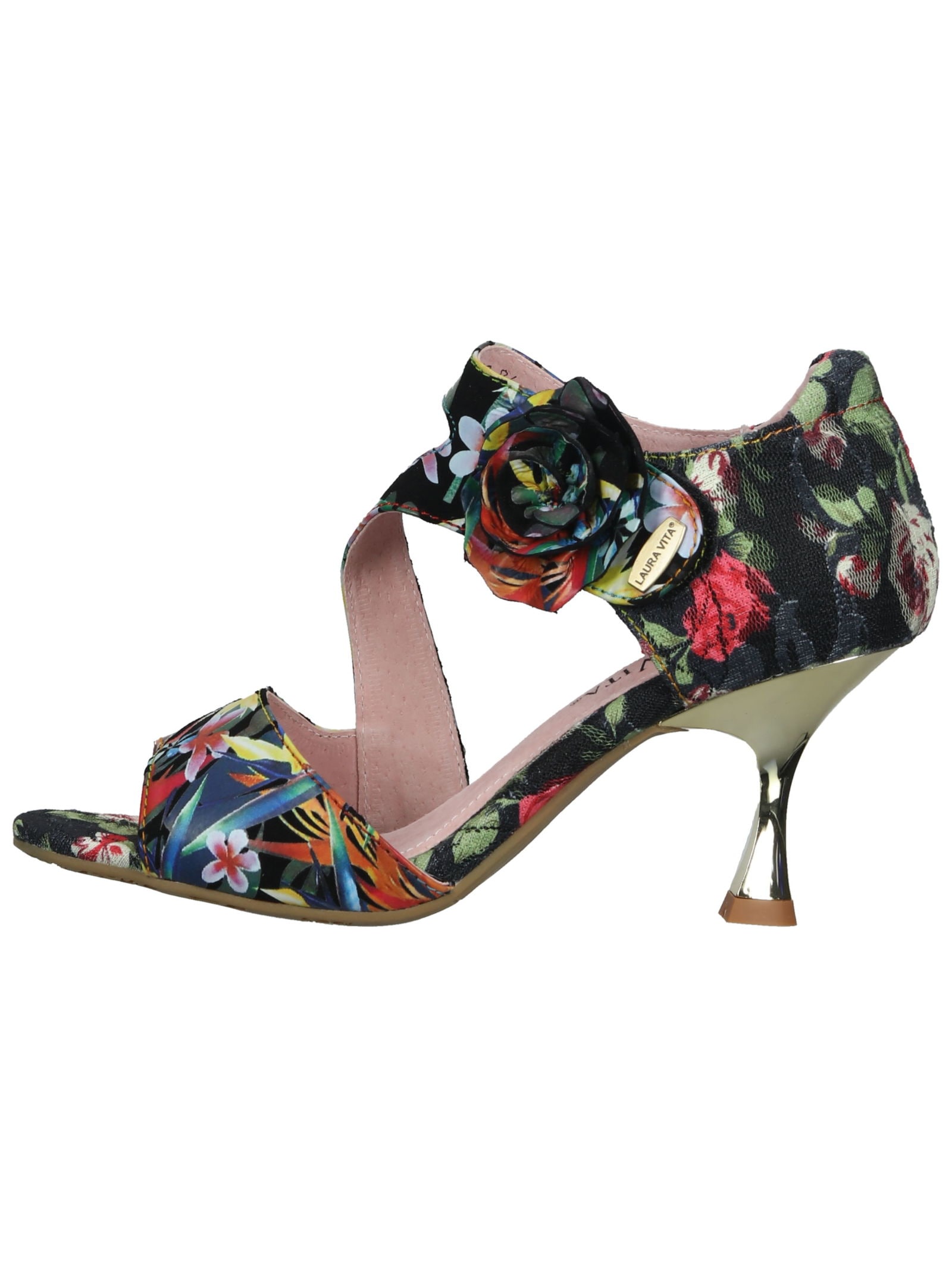 LAURA VITA Riemchensandale »LAURA VITA Sandalen Leder/Textil«