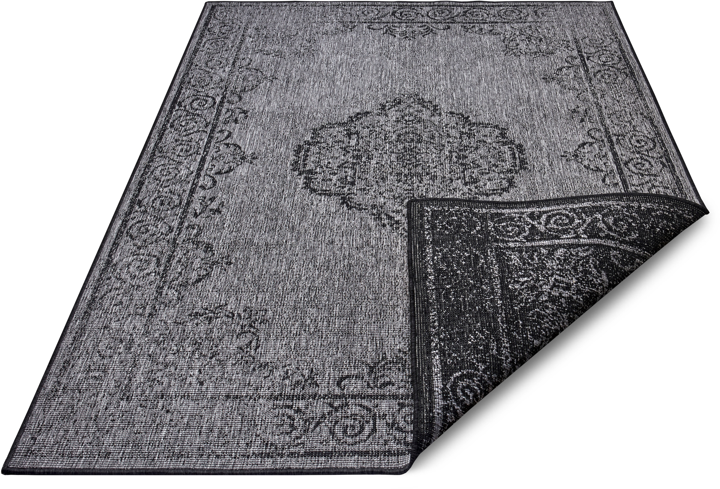 Outdoor, und »CEBU NORTHRUGS Balkon, Wohnzimmer, Wetterfest, In-& bestellen bequem Wendeteppich«, Orientalisch Teppich Wasserfest, schnell rechteckig,