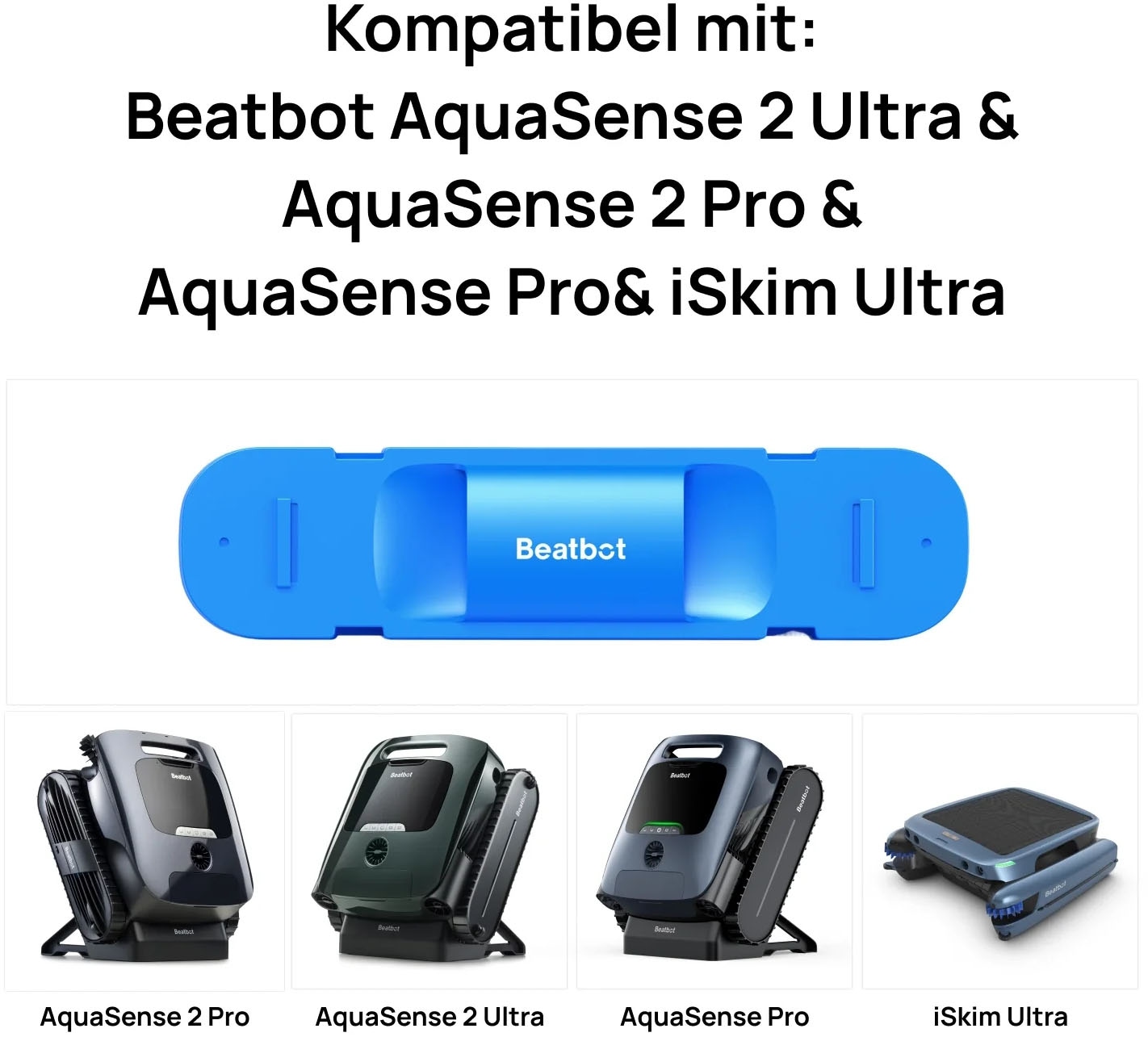 Beatbot Pool-Filterkartusche »Flockkartusche AquaRefine und Klärmittel« 2x 300 ml, 
